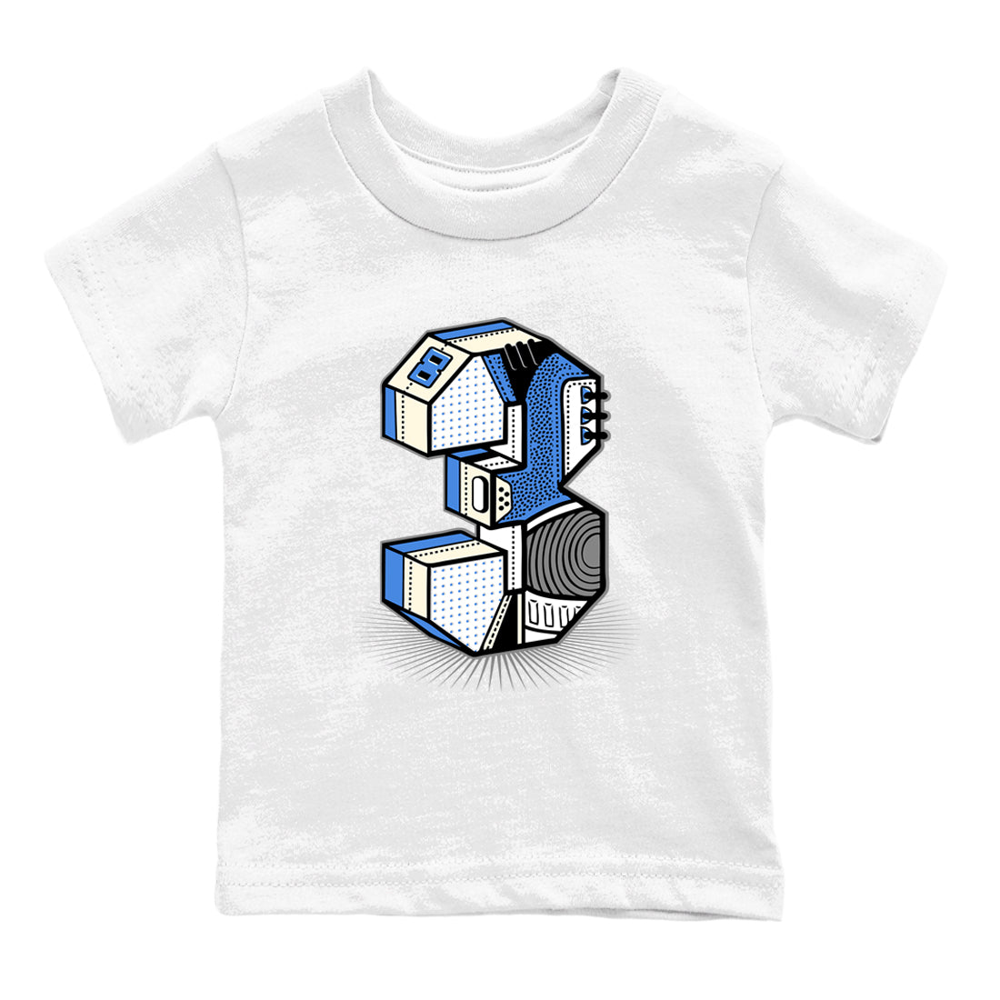 Number Statue snkmatch Tees Kids - Air Jordan 3 Lucky Shorts