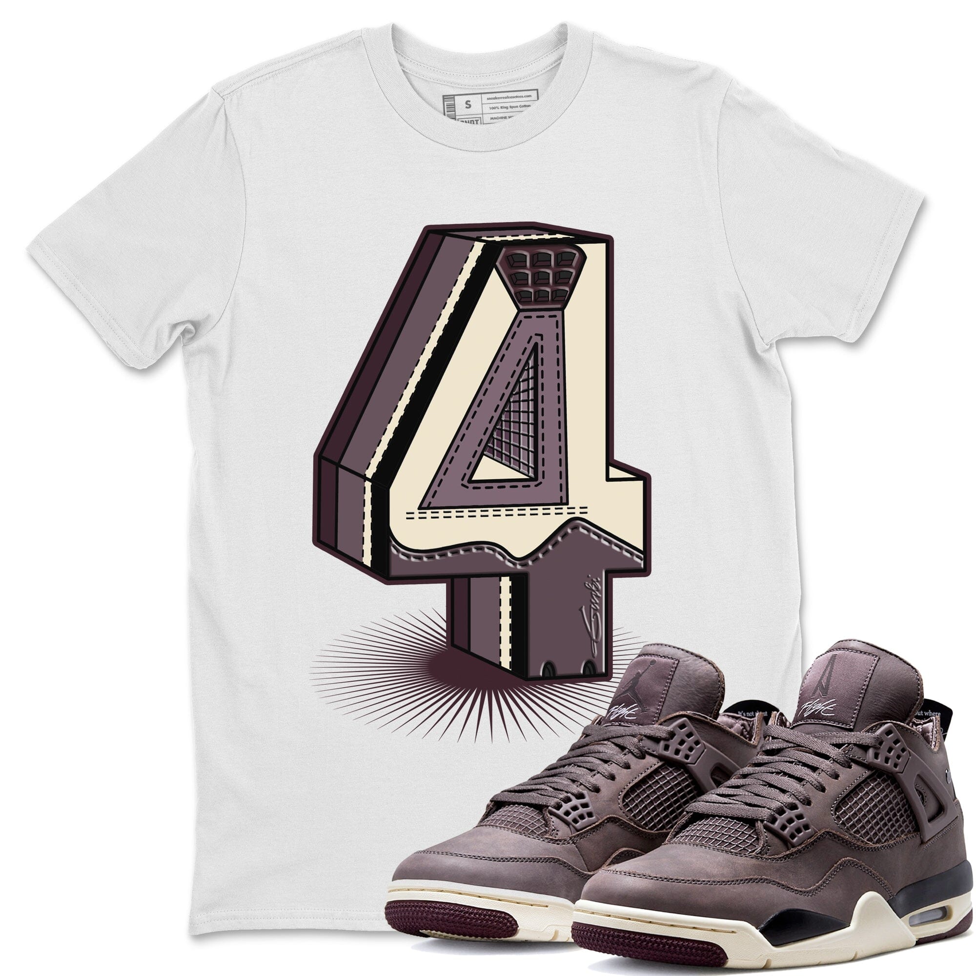 Number Statue Unisex Tops - Air Jordan 4 A Ma Maniere