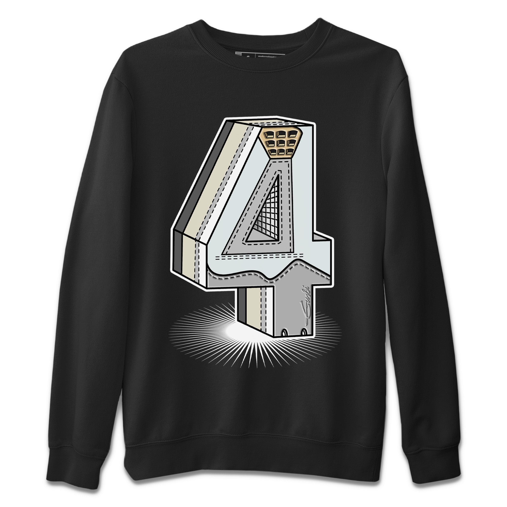 Number Statue Unisex Tops - Air Jordan 4 Craft