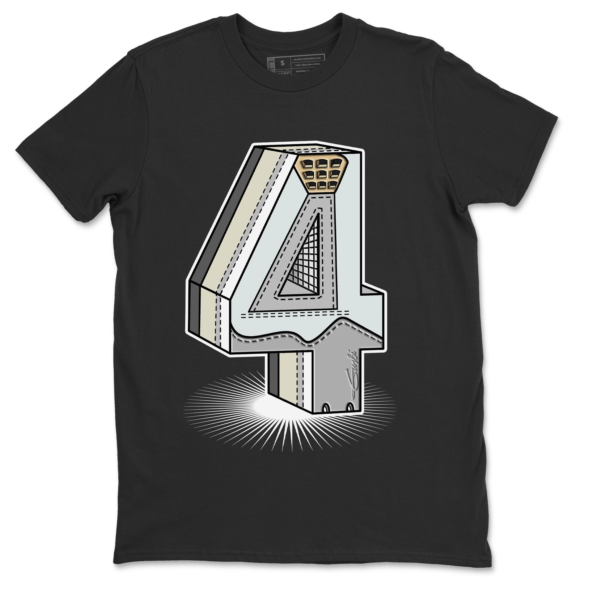 Number Statue Unisex Tops - Air Jordan 4 Craft