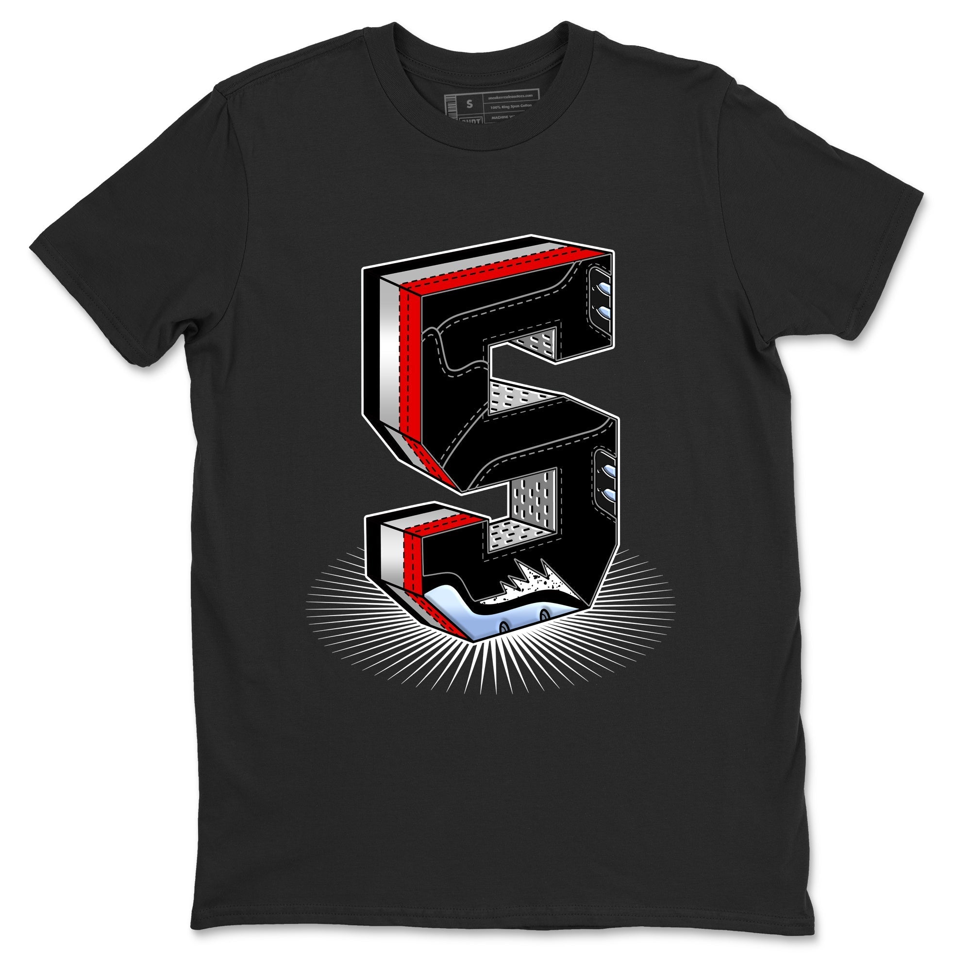 Number Statue snkmatch Tees - Air Jordan 5 Reimagined