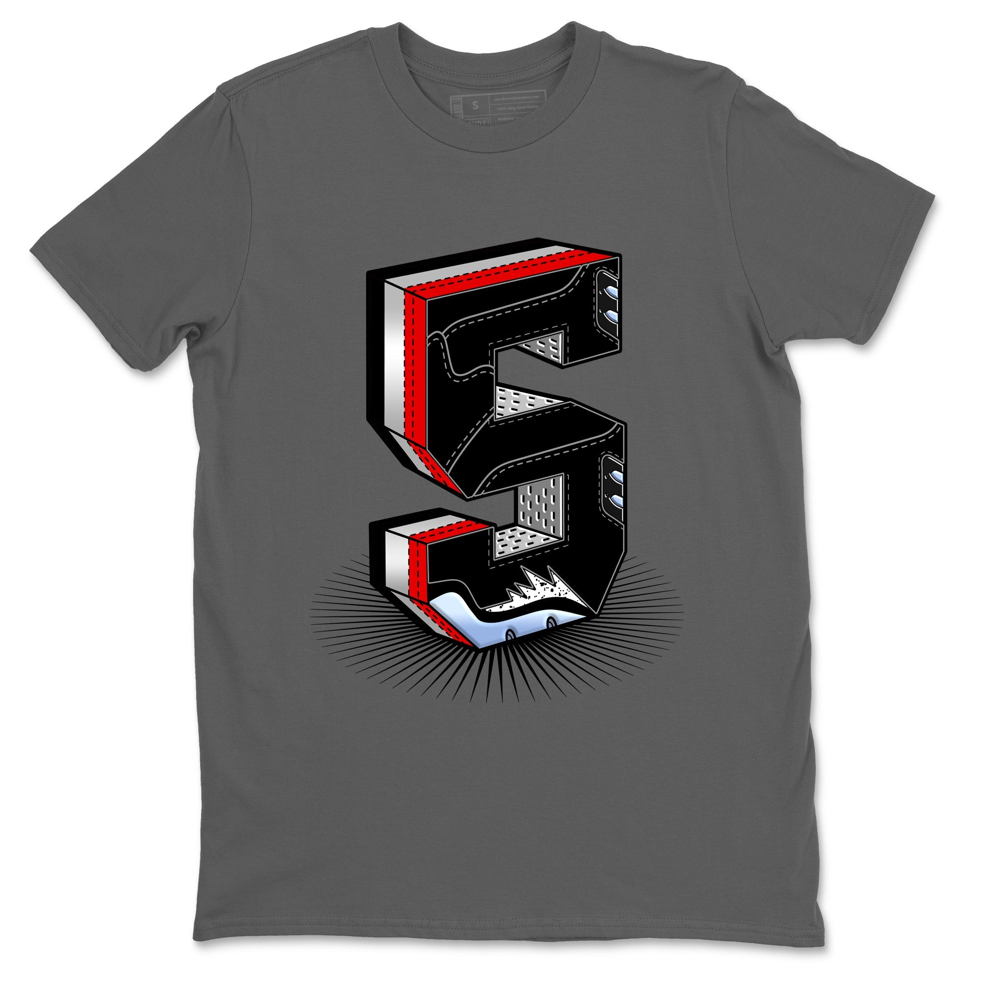Number Statue snkmatch Tees - Air Jordan 5 Reimagined