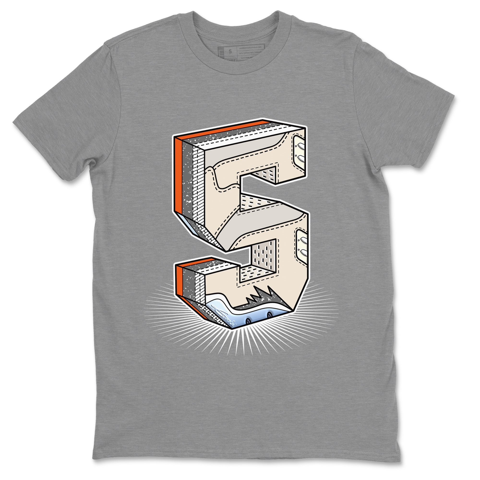 Number Statue Unisex Tops - Air Jordan 5 Craft
