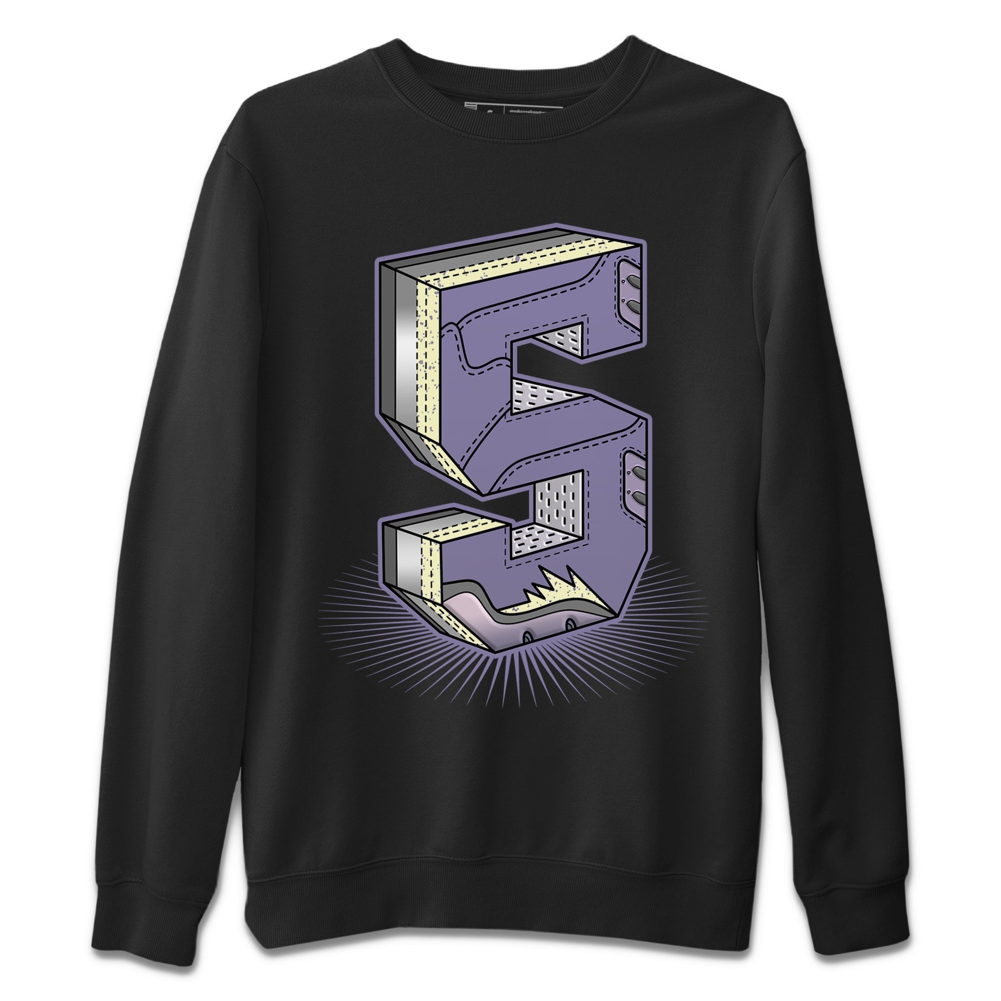 Number Statue Unisex Tops - Air Jordan 5 Indigo Haze