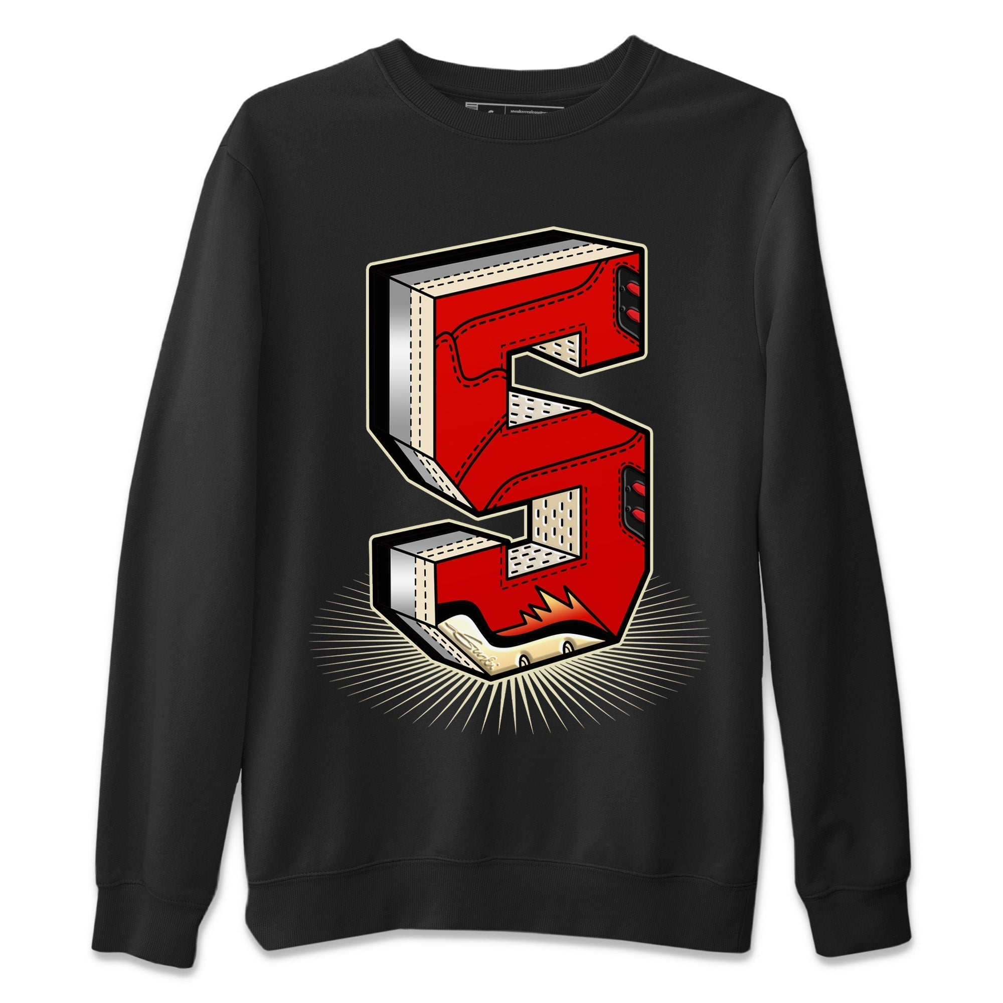 Number Statue Unisex Tops - Air Jordan 5 Mars For Her
