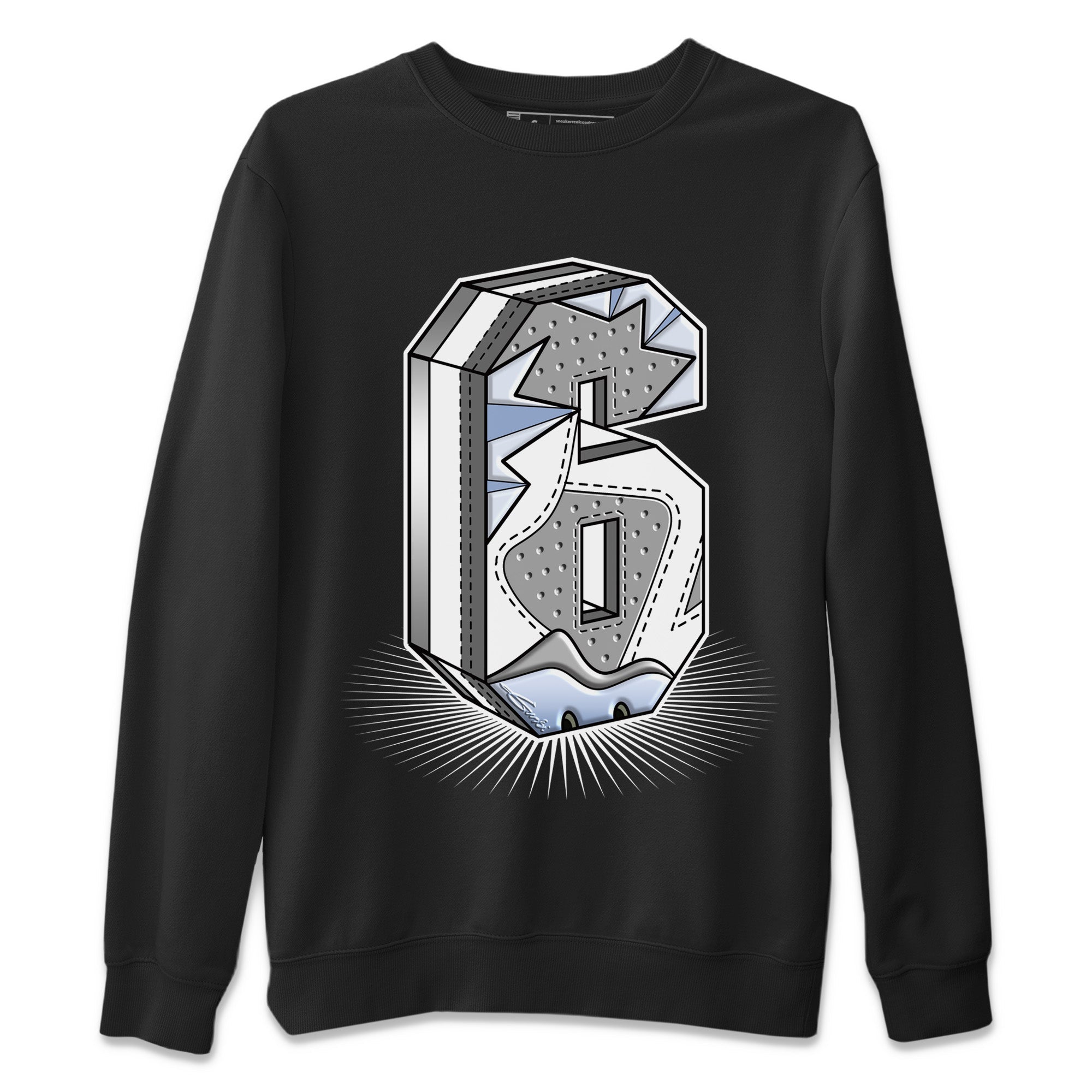 Number Statue Unisex Tops - Air Jordan 6 Cool Grey