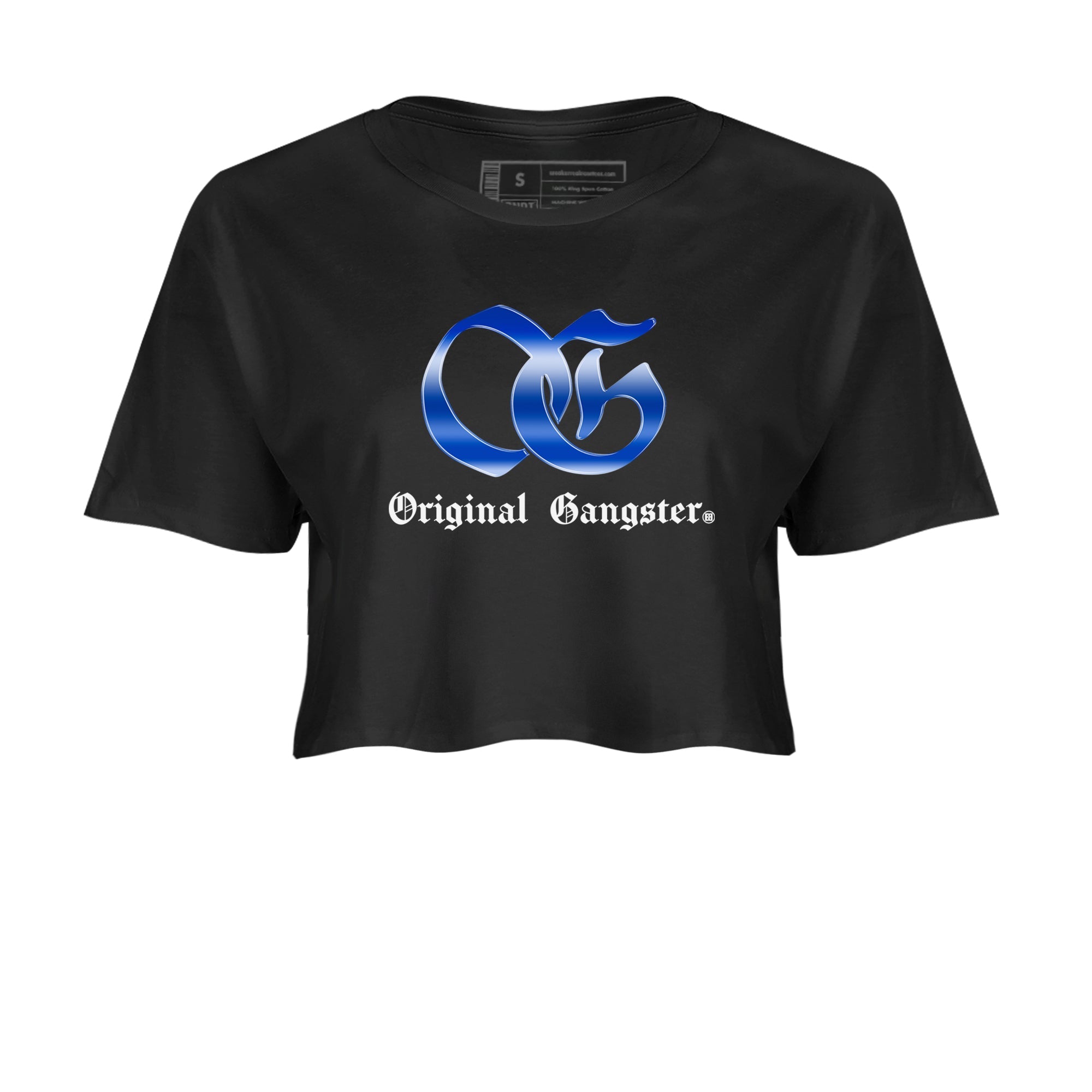 OG Gangster snkmatch Women's Top - Air Foamposite One Royal