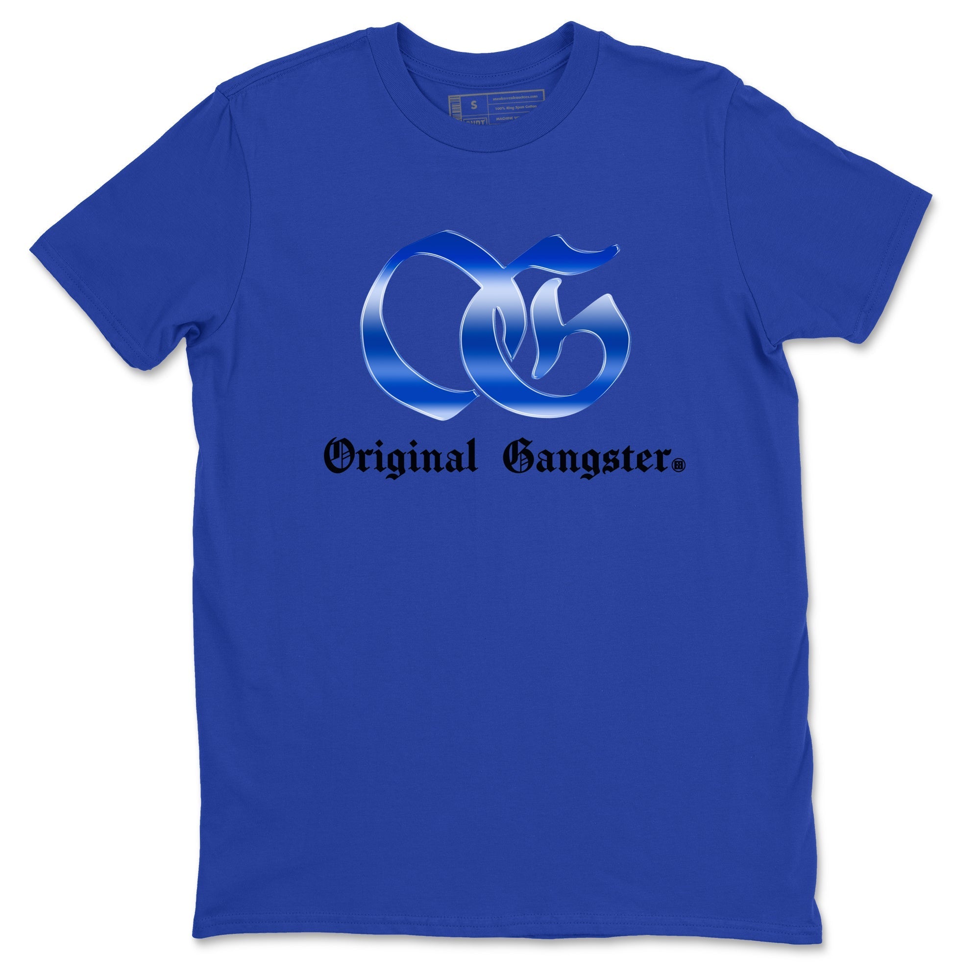 OG Gangster snkmatch Tees - Air Foamposite One Royal