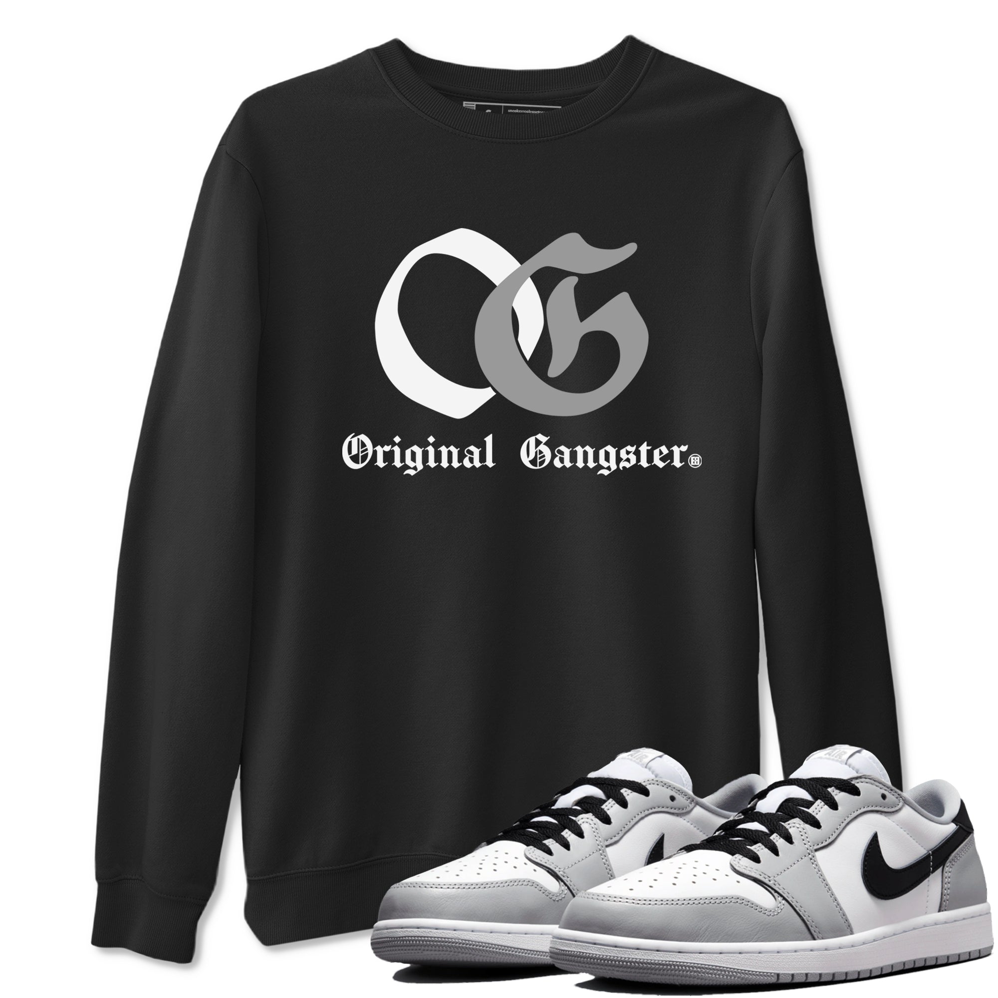 OG Original Gangster snkmatch Tees - Air Jordan 1 Wolf Grey