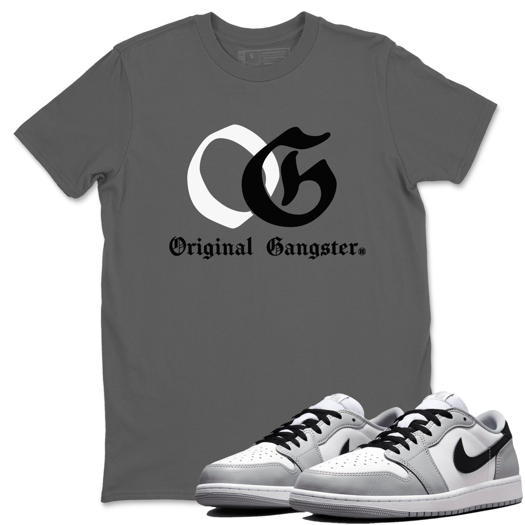 OG Original Gangster snkmatch Tees - Air Jordan 1 Wolf Grey