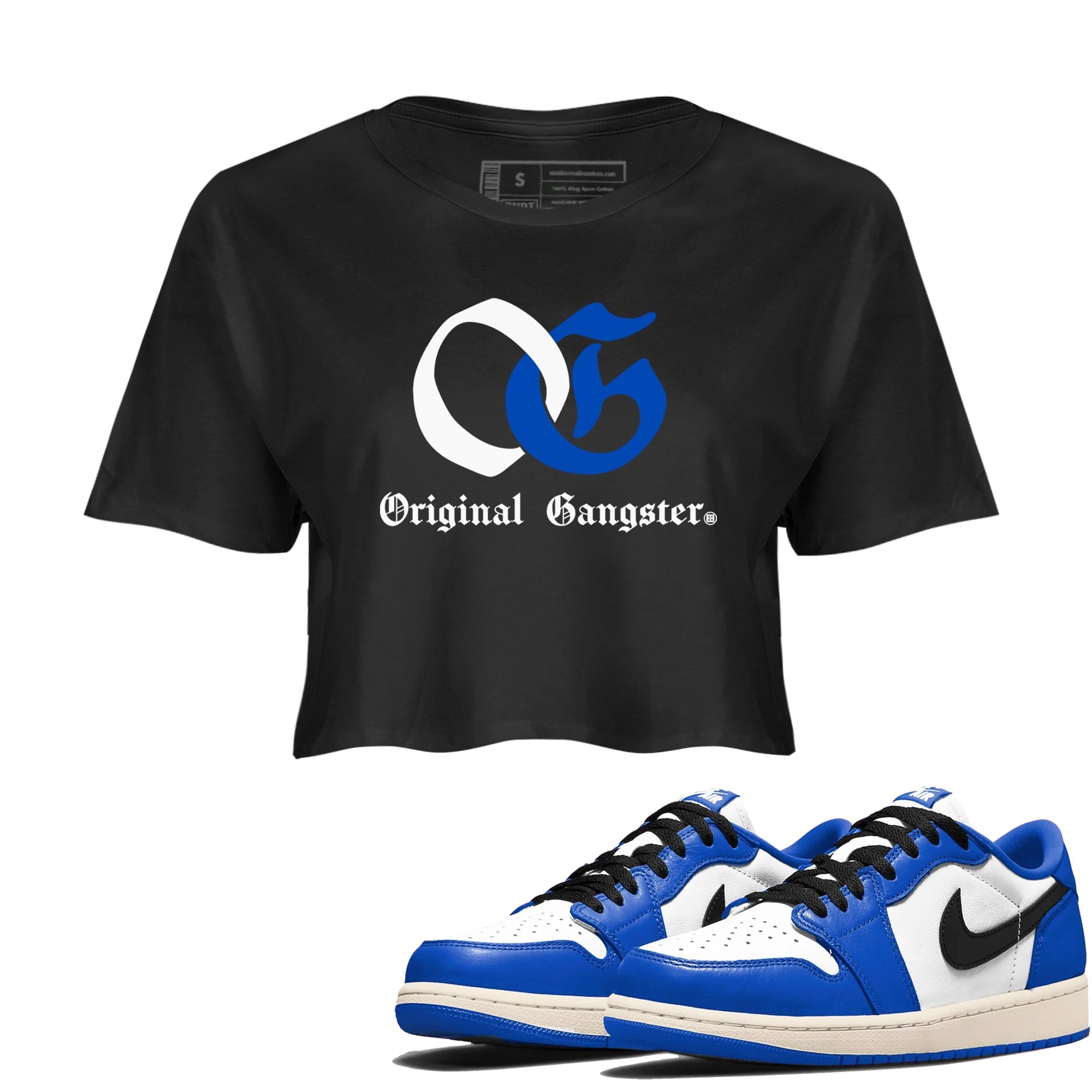 OG Original Gangster snkmatch Women's Top - Air Jordan 1 Game Royal
