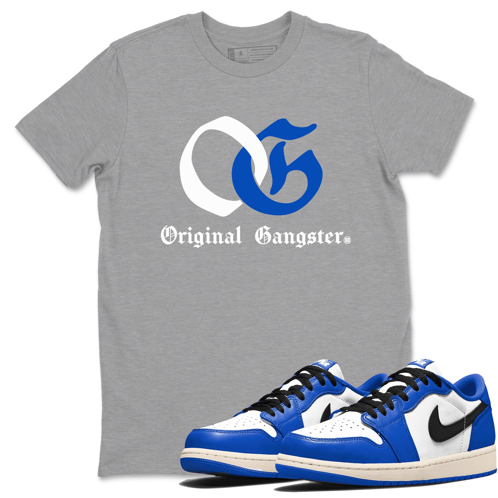 OG Original Gangster snkmatch Tees - Air Jordan 1 Game Royal