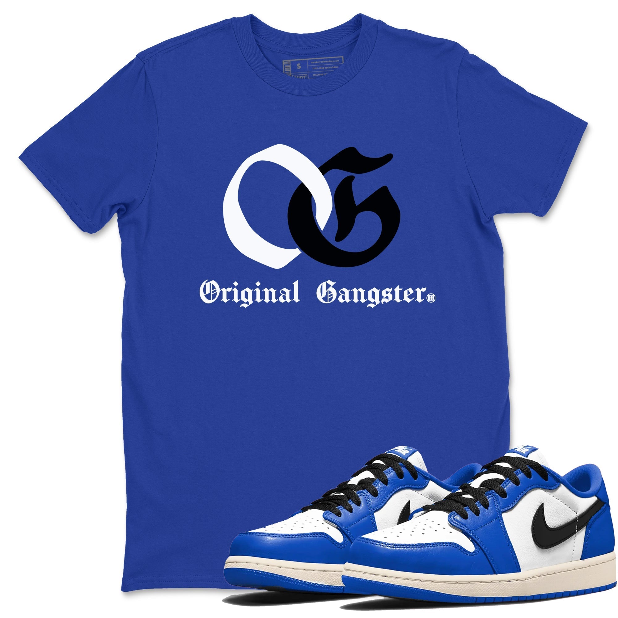 OG Original Gangster snkmatch Tees - Air Jordan 1 Game Royal