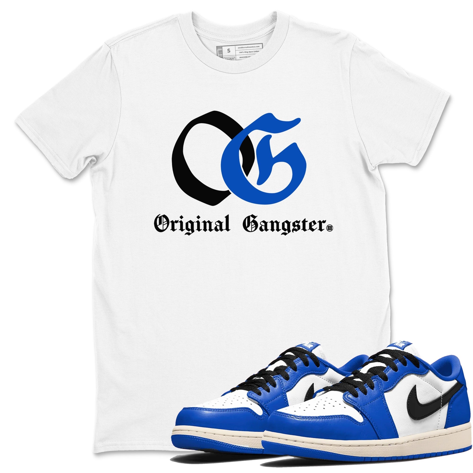 OG Original Gangster snkmatch Tees - Air Jordan 1 Game Royal