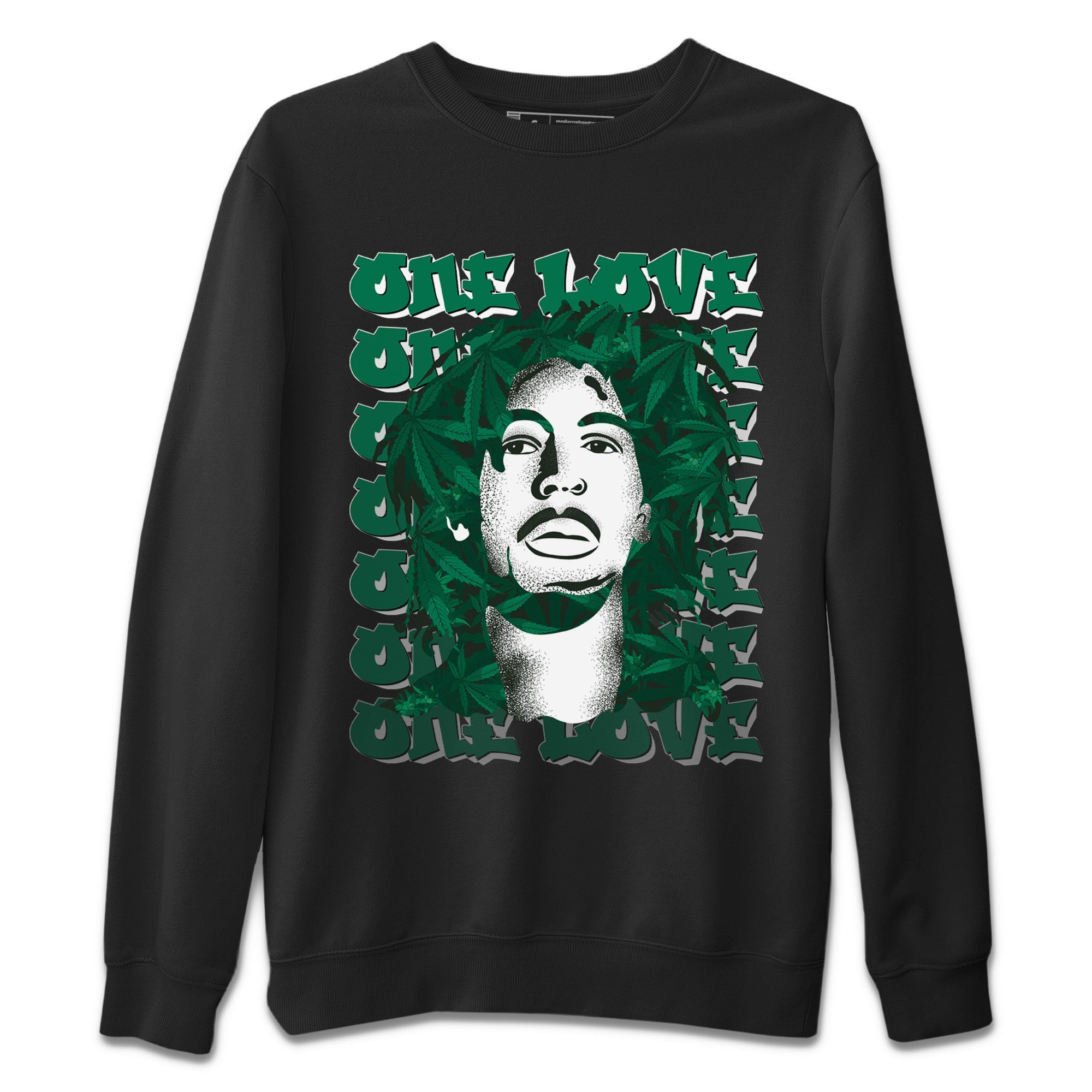 One Love Unisex Tops - Air Jordan 1 Gorge Green