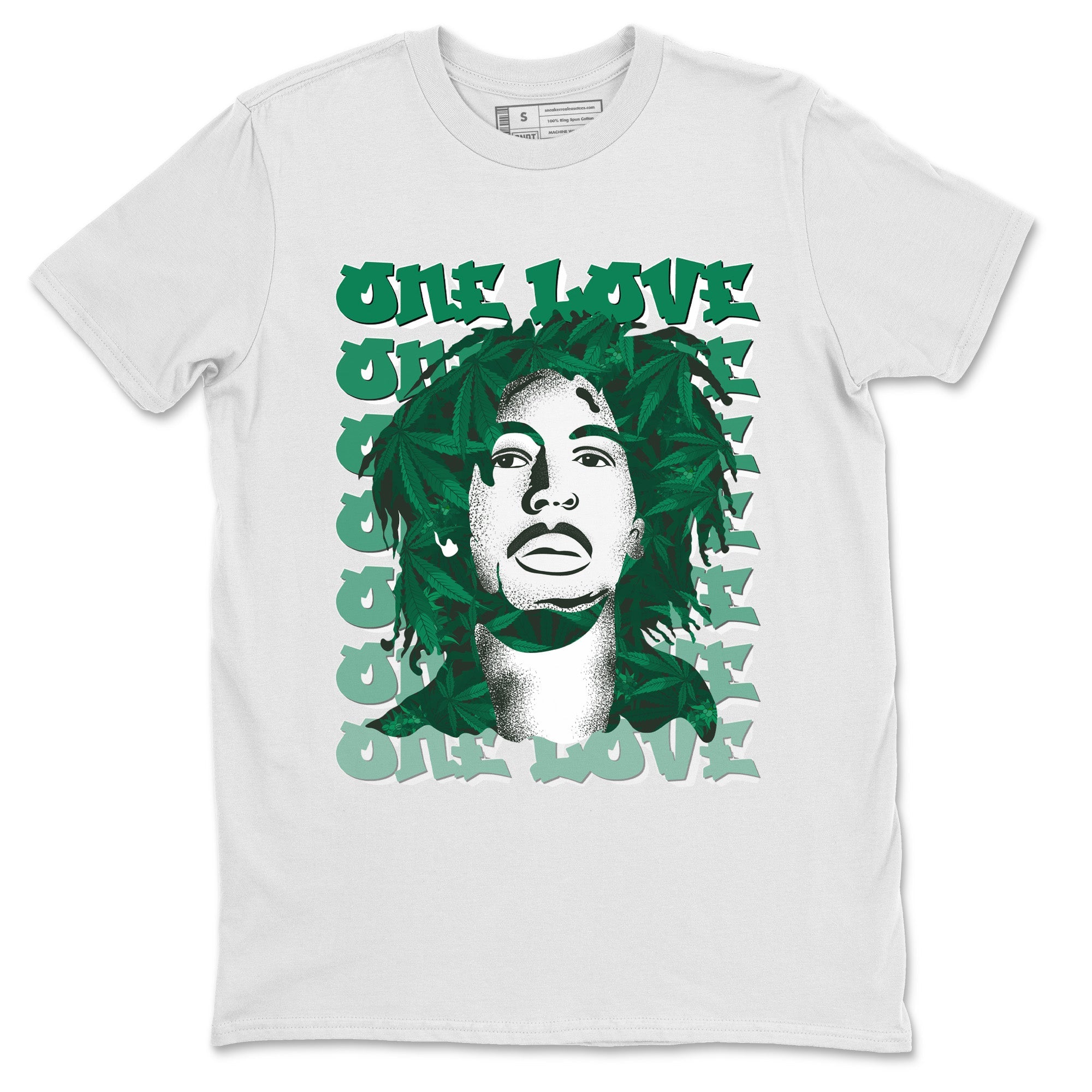 One Love Unisex Tops - Air Jordan 1 Gorge Green