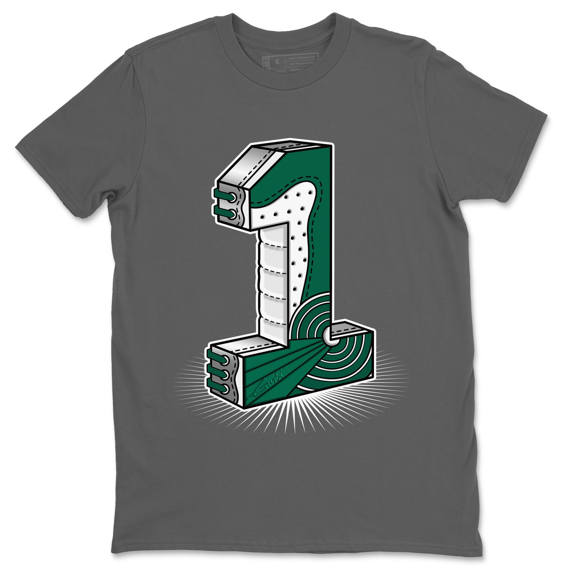 One Statue Unisex Tops - Air Jordan 1 Gorge Green