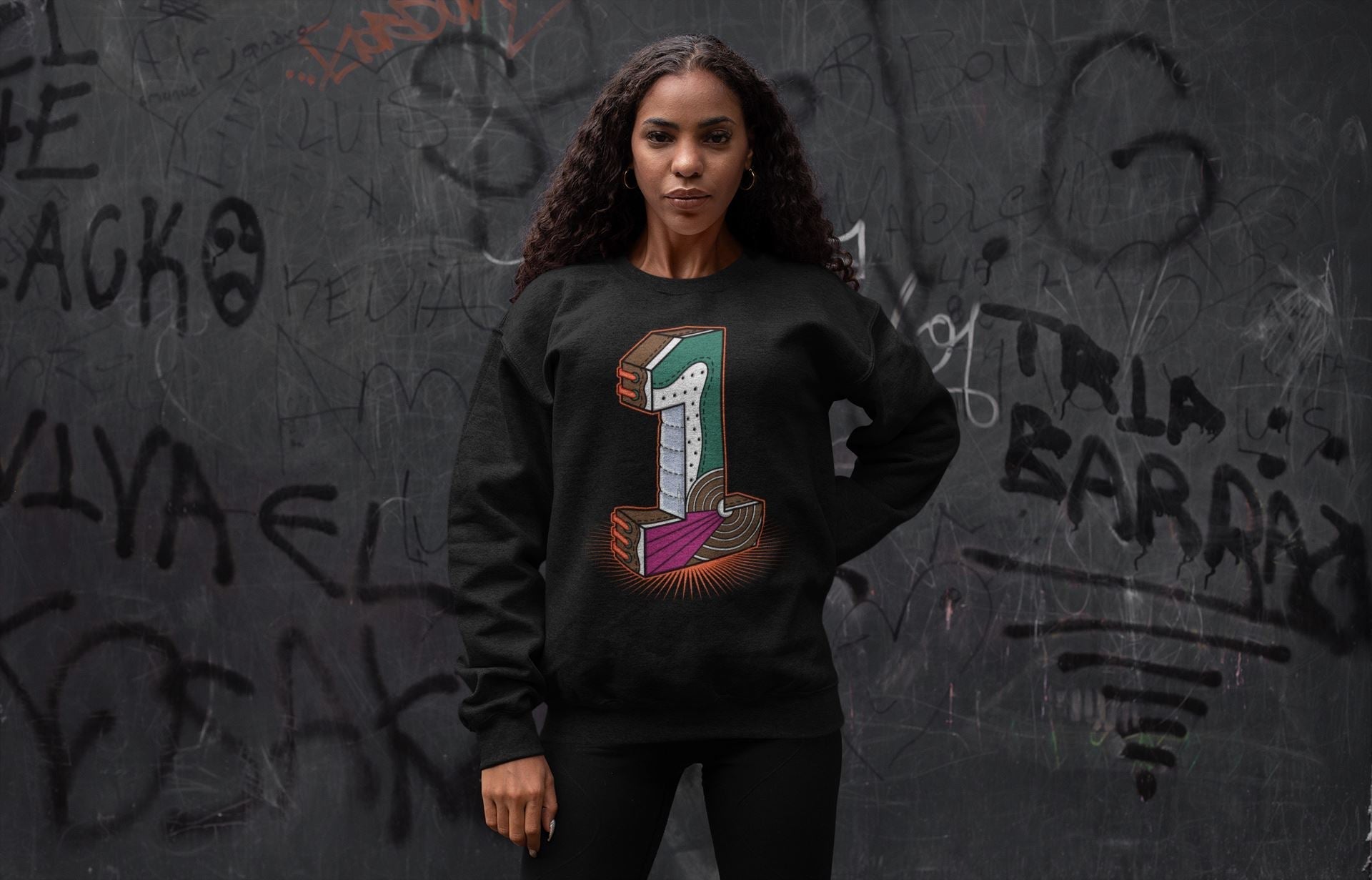 One Statue Unisex Tops - Air Jordan 1 Hand Crafted