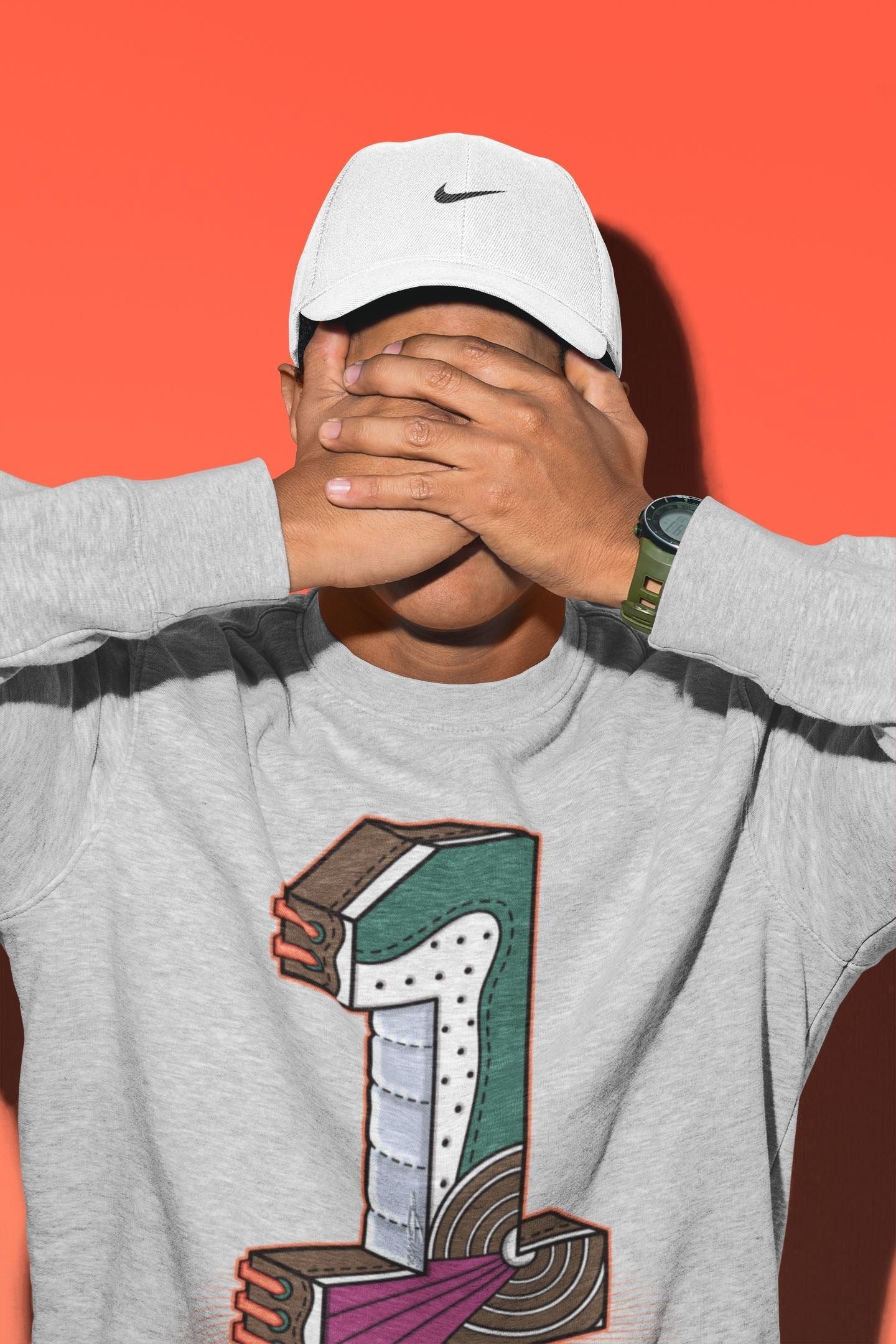 One Statue Unisex Tops - Air Jordan 1 Hand Crafted