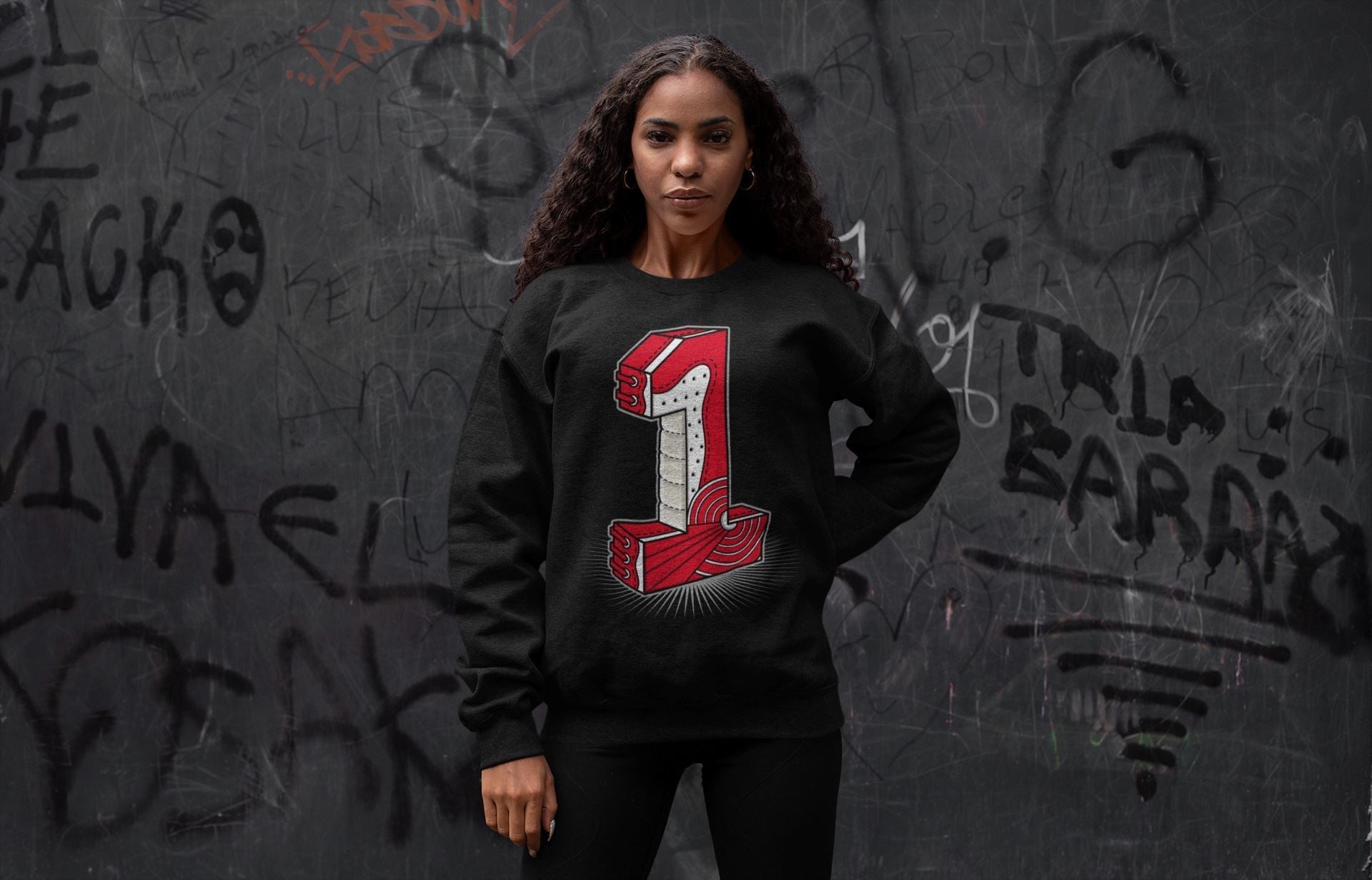 One Statue Unisex Tops - Air Jordan 1 Newstalgia