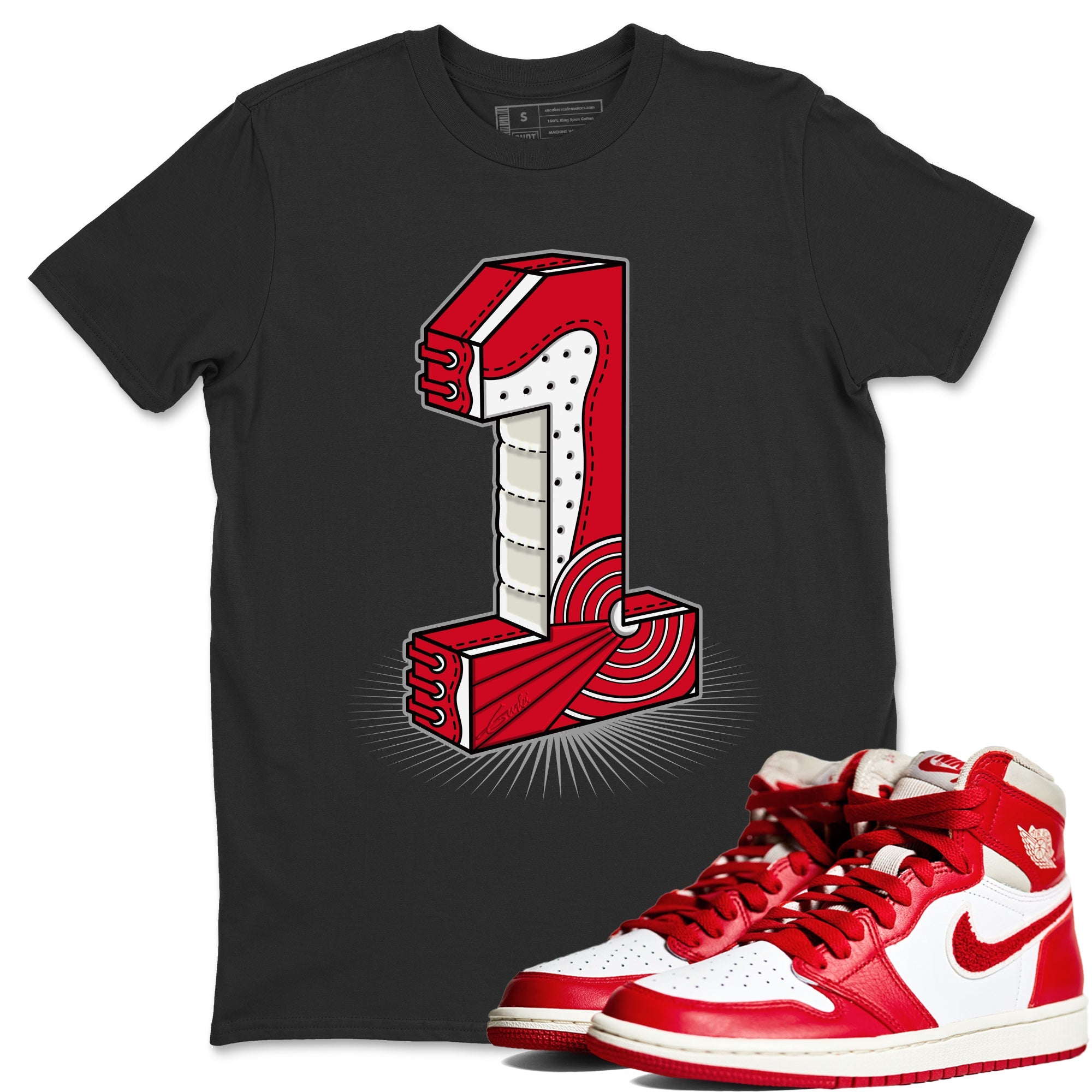 One Statue Unisex Tops - Air Jordan 1 Newstalgia