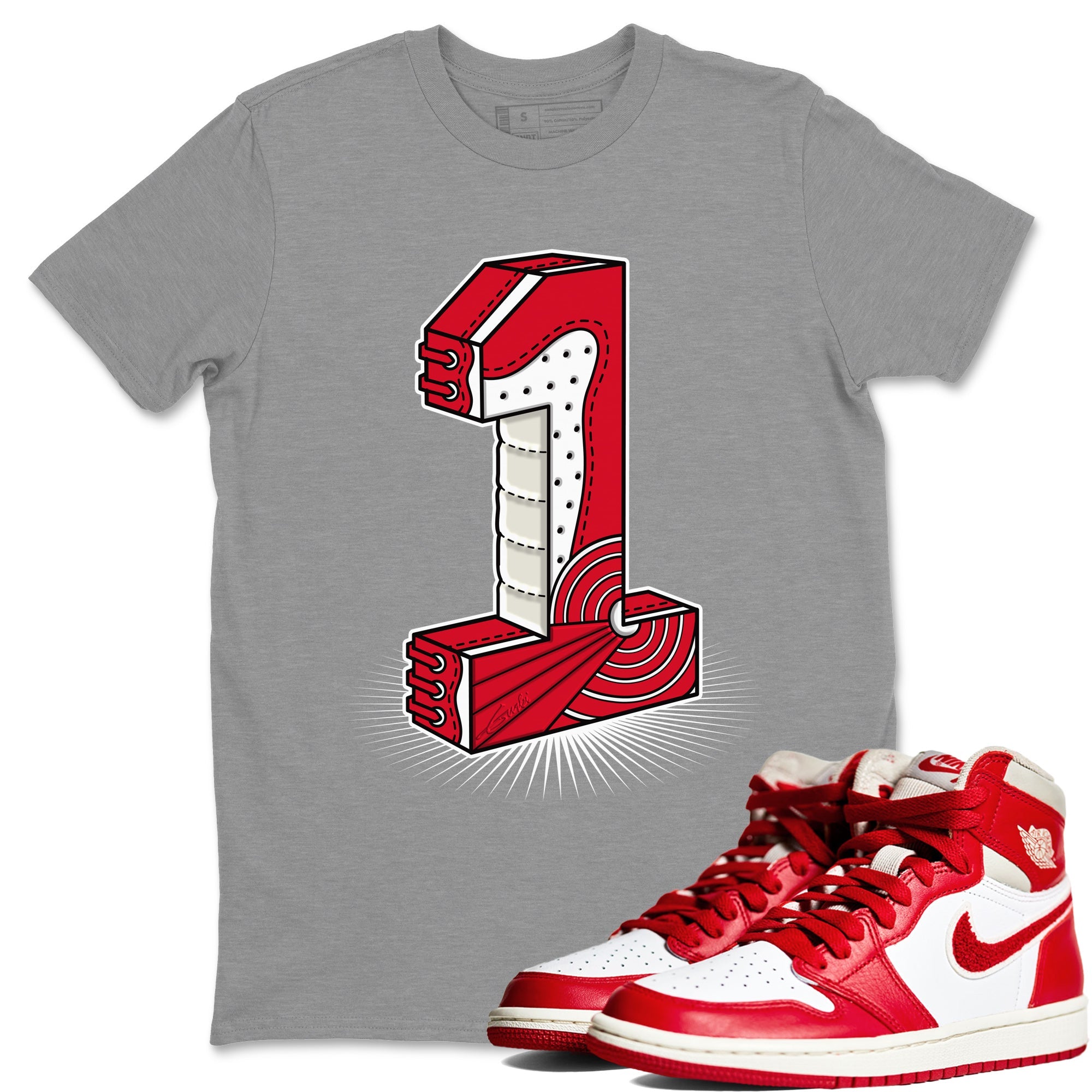 One Statue Unisex Tops - Air Jordan 1 Newstalgia