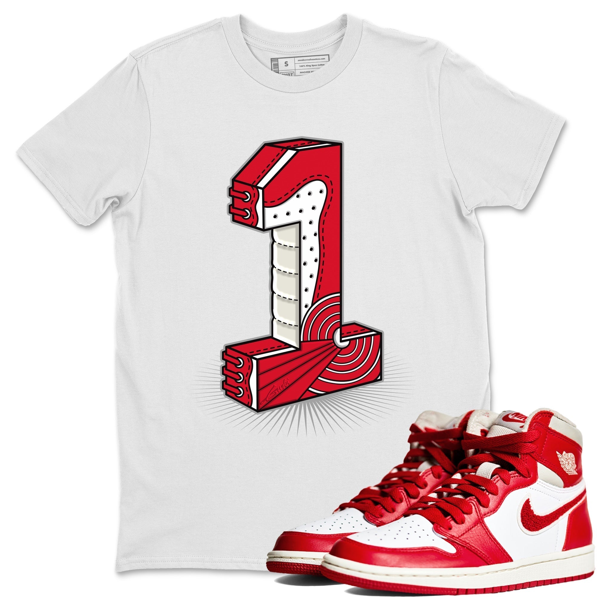 One Statue Unisex Tops - Air Jordan 1 Newstalgia