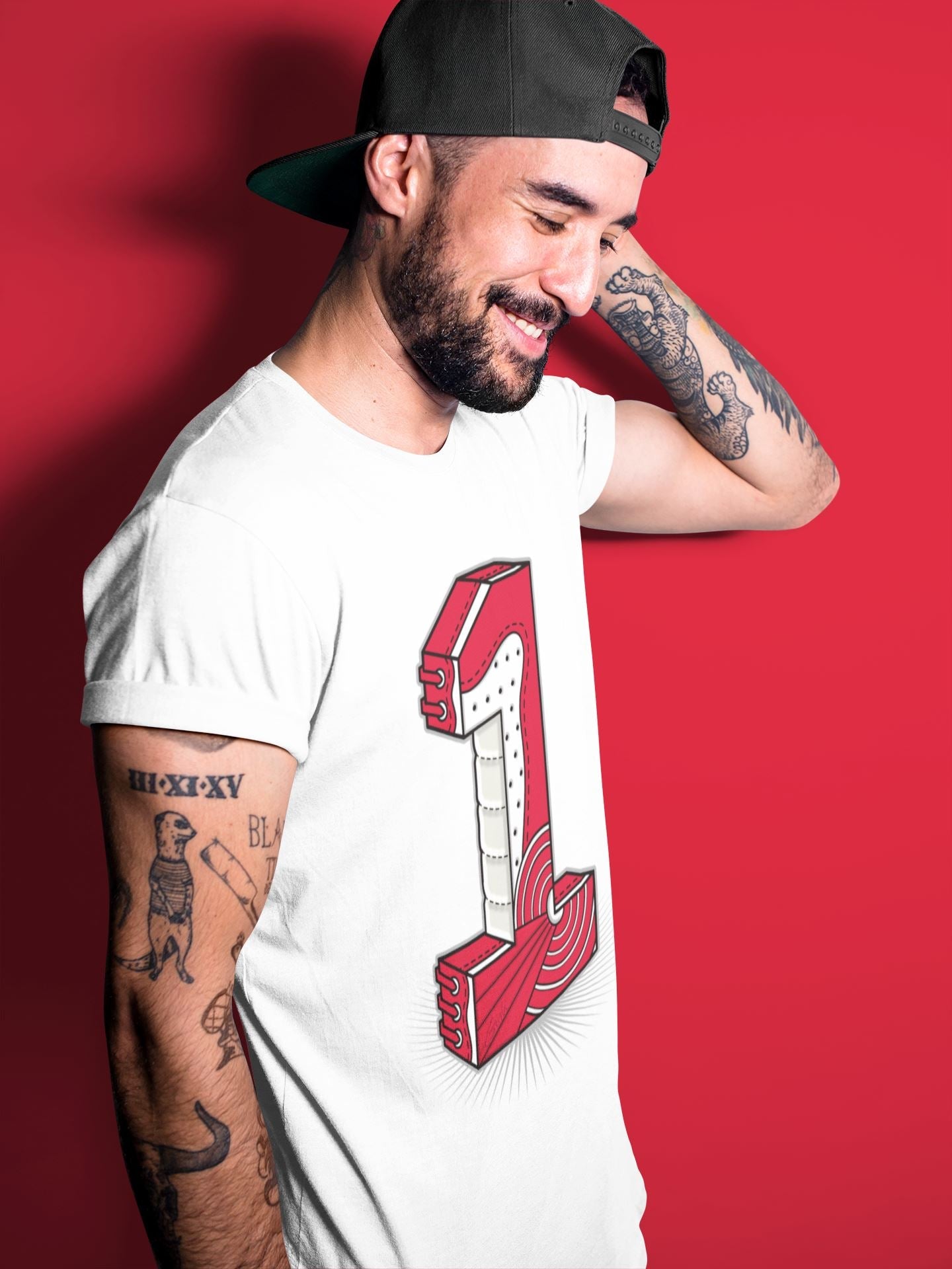 One Statue Unisex Tops - Air Jordan 1 Newstalgia