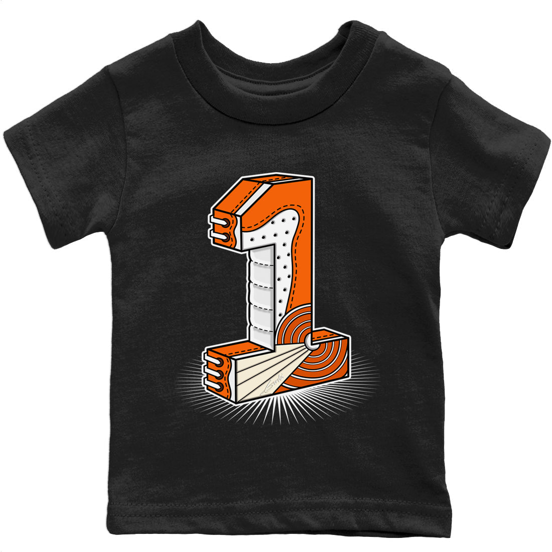 One Statue Kids Tops - Air Jordan 1 Starfish