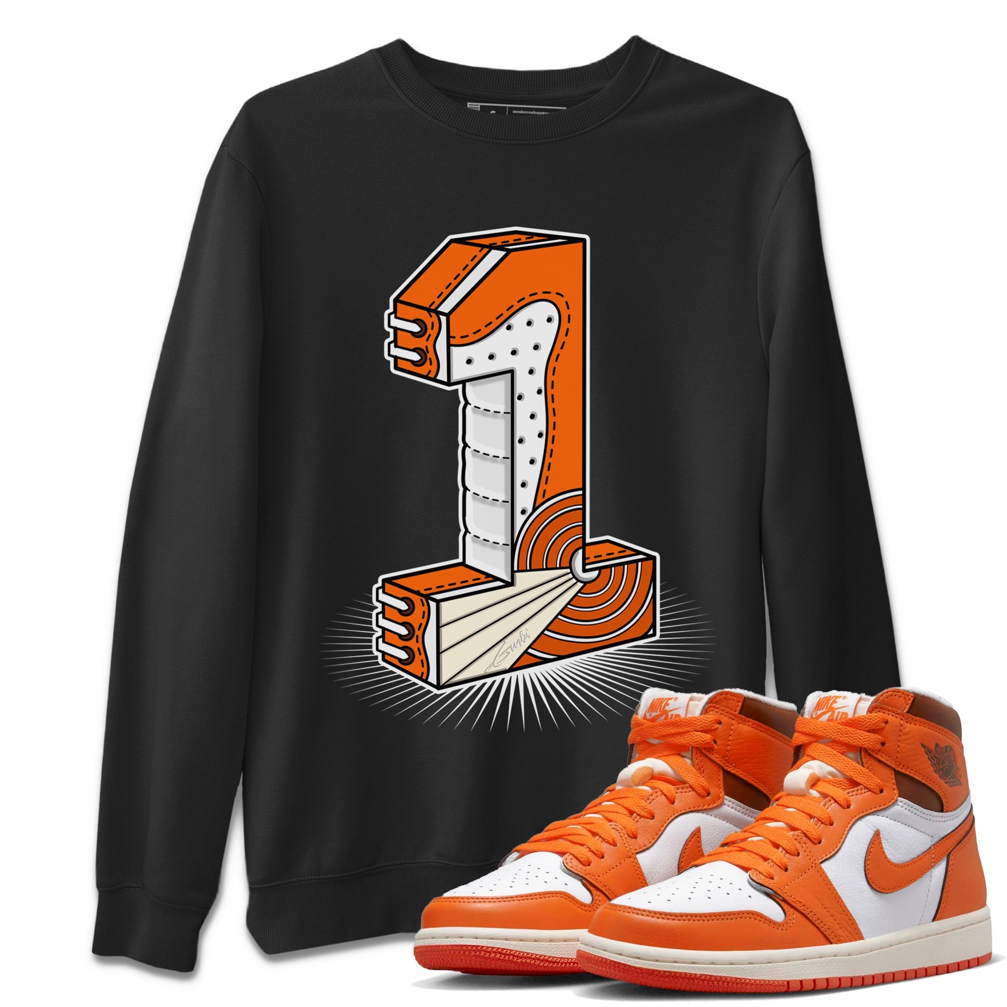 One Statue Unisex Tops - Air Jordan 1 Starfish