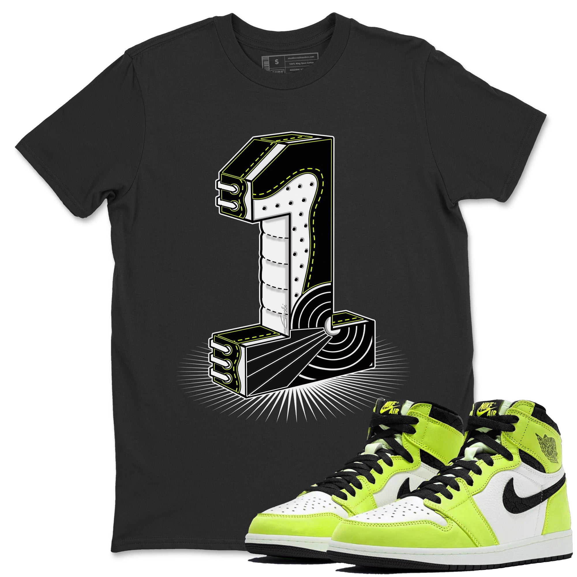 One Statue Unisex Tops - Air Jordan 1 Visionaire