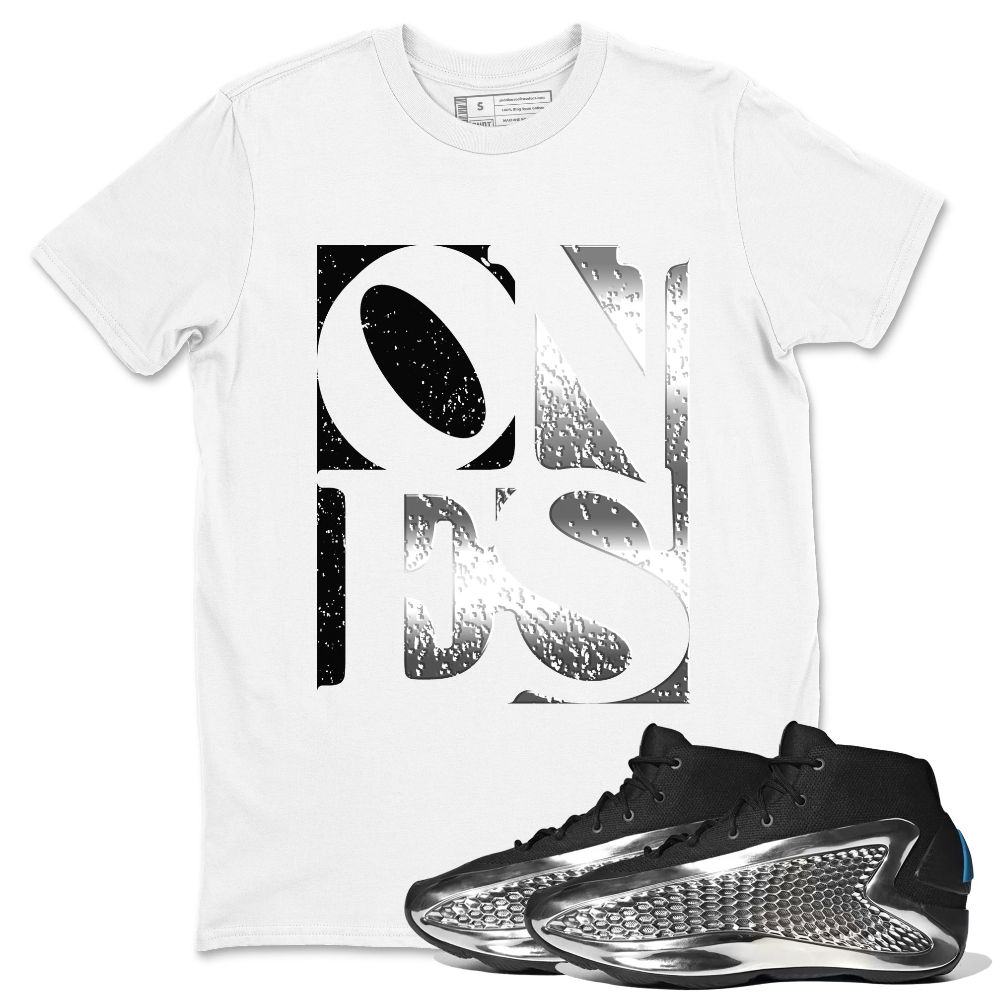 Ones snkmatch Tees - AE 1 Silver Metallic