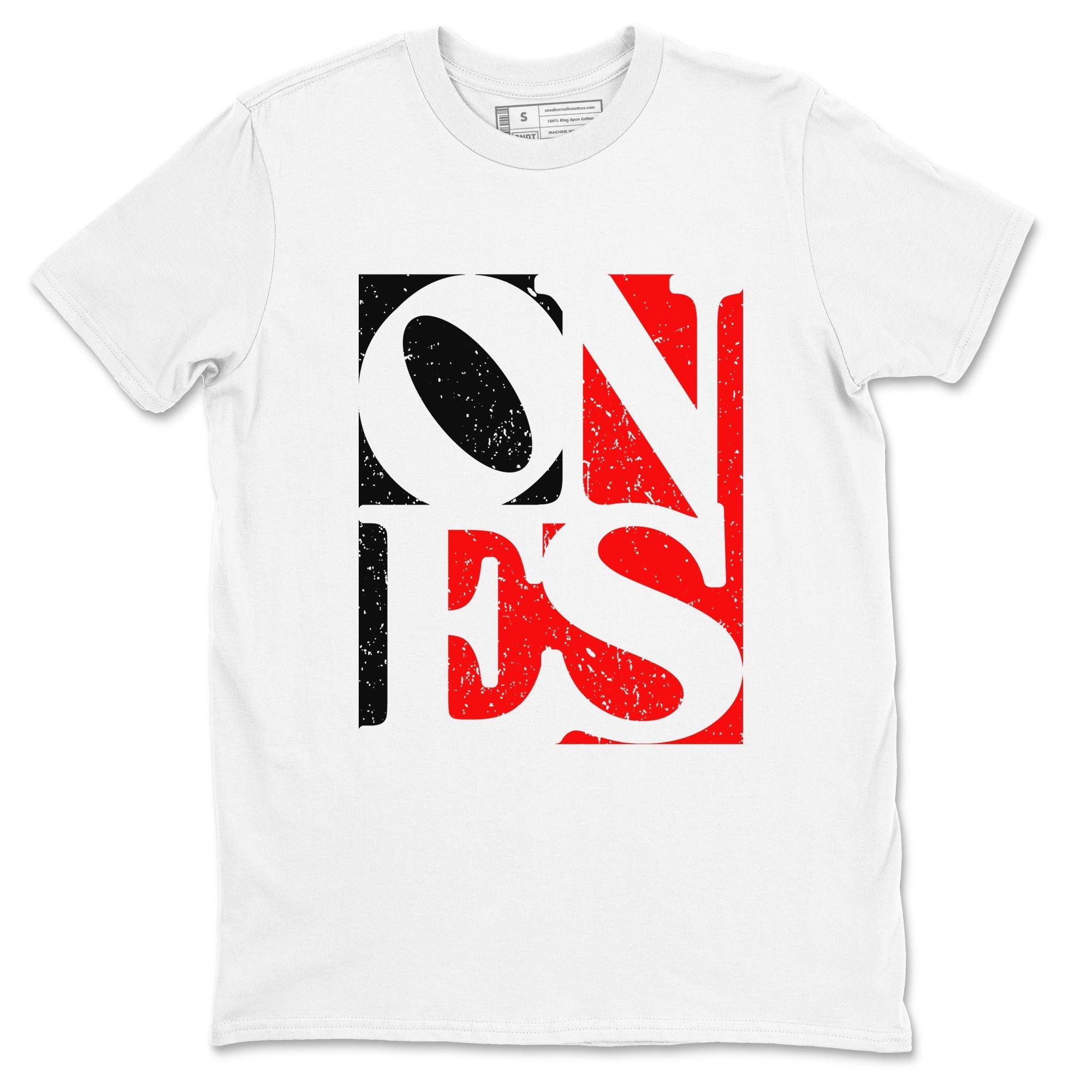 Ones snkmatch Tees - Air Jordan 1 Black Toe Reimagined