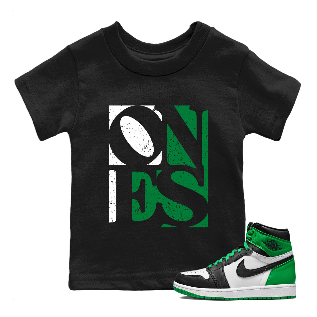 Ones Kids Tops - Air Jordan 1 Celtics