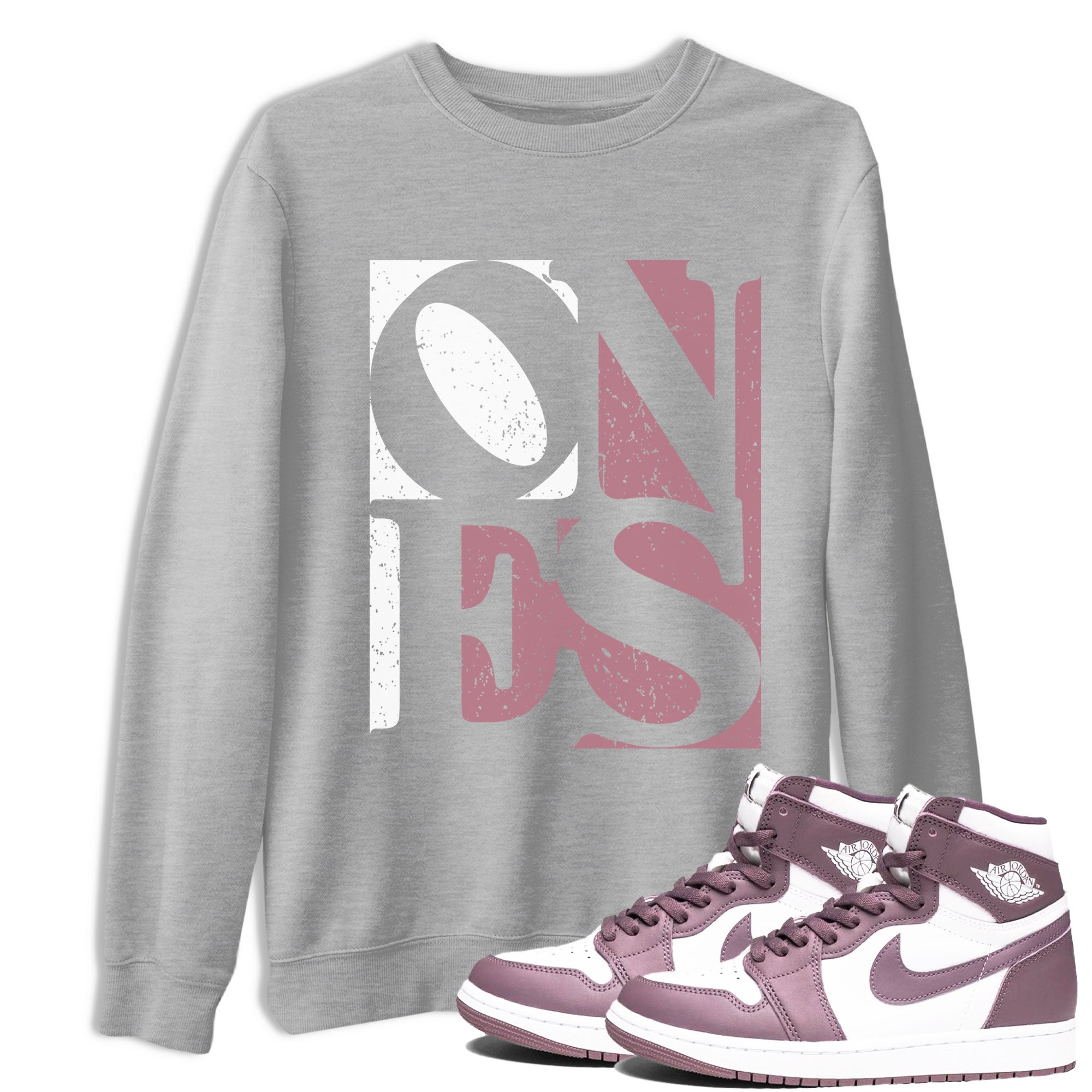 Ones snkmatch Tee - Air Jordan 1 Mauve