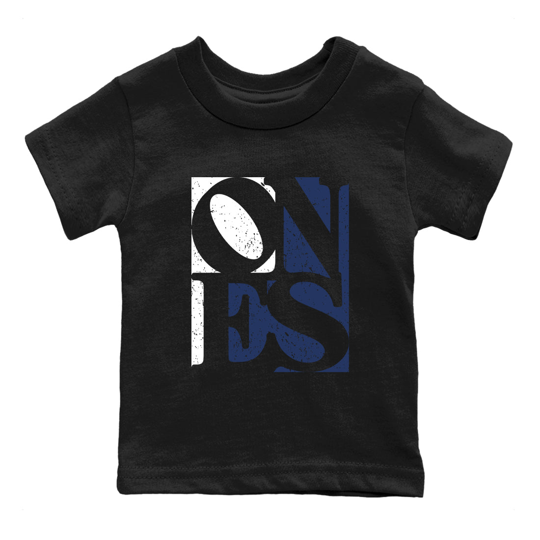 Ones snkmatch Tees Kids - Air Jordan 1 Midnight Navy