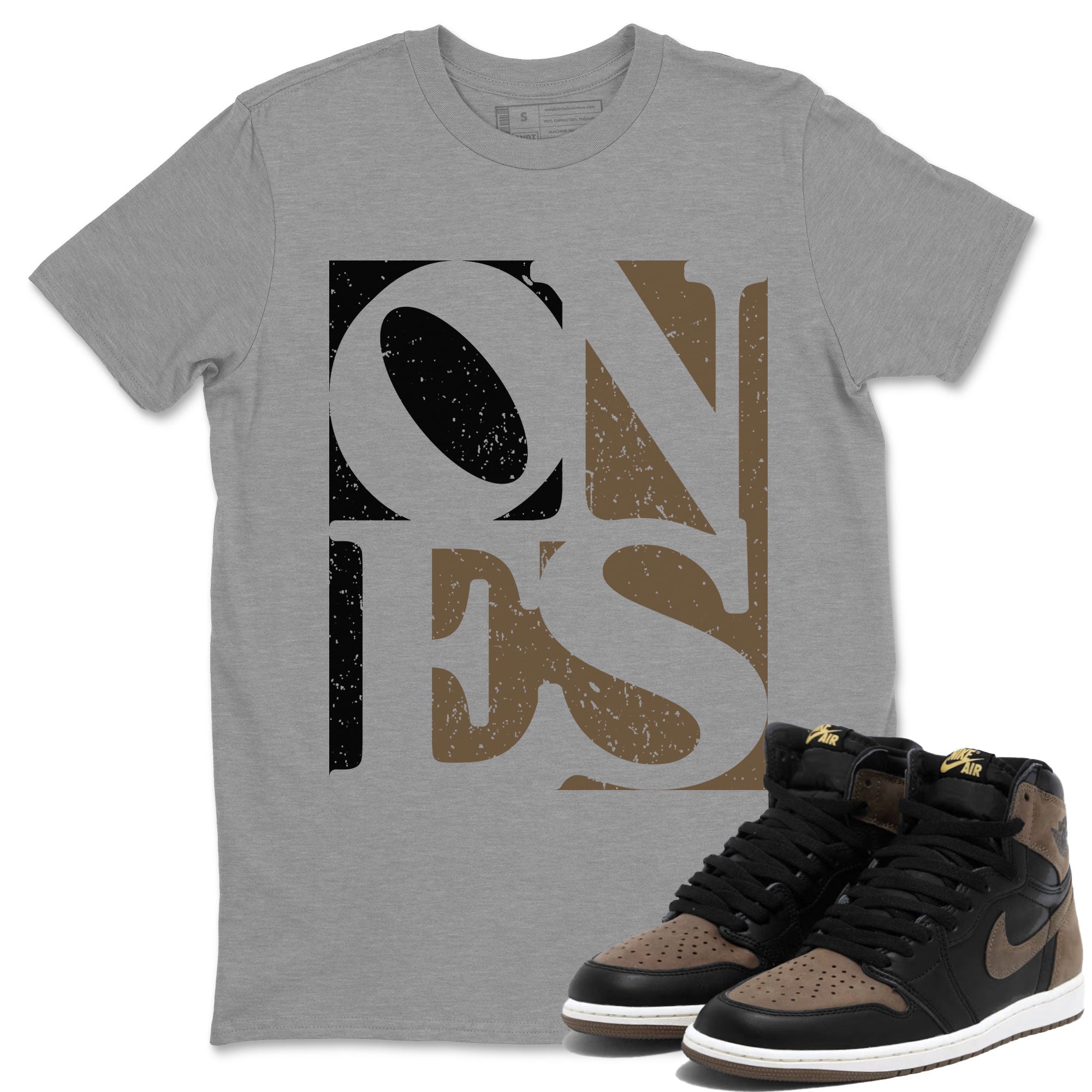 Ones snkmatch Tee - Air Jordan 1 Palomino