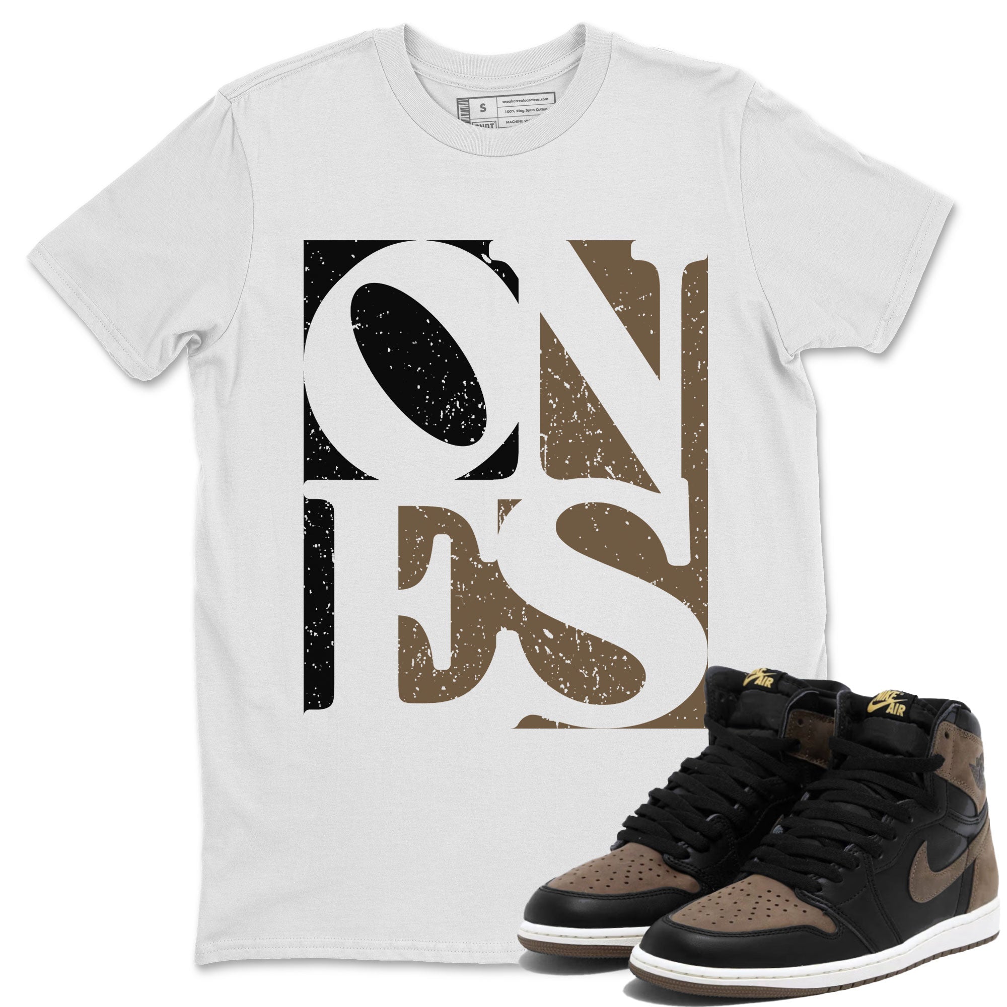 Ones snkmatch Tee - Air Jordan 1 Palomino