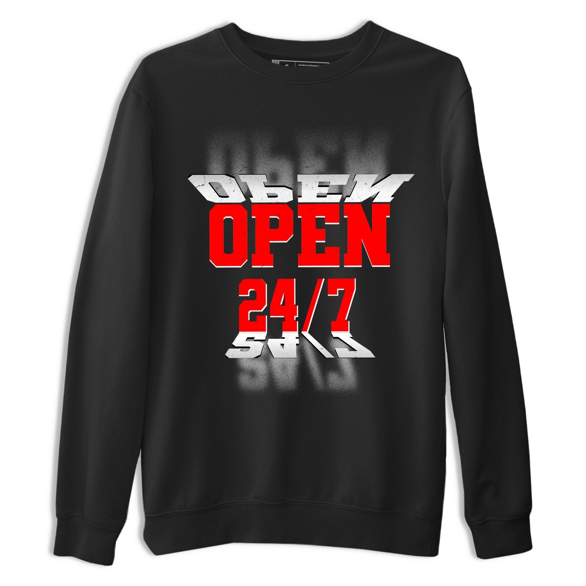 Open 24 7 snkmatch Tee - Air Jordan 1 University Red