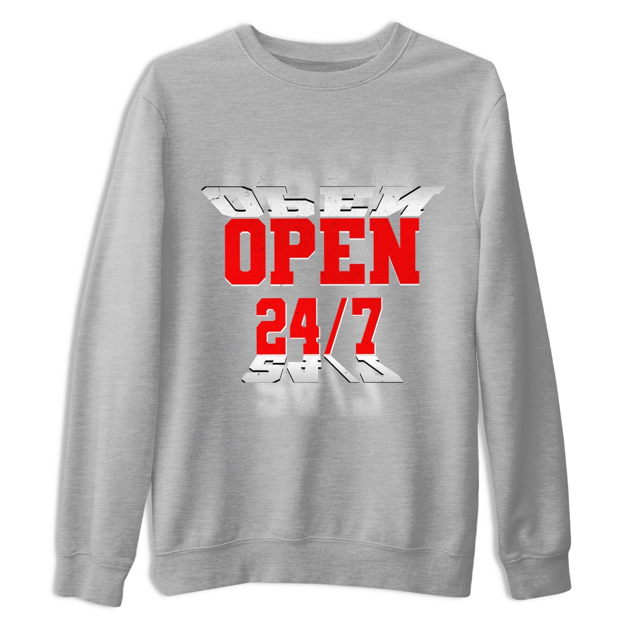 Open 24 7 snkmatch Tee - Air Jordan 1 University Red