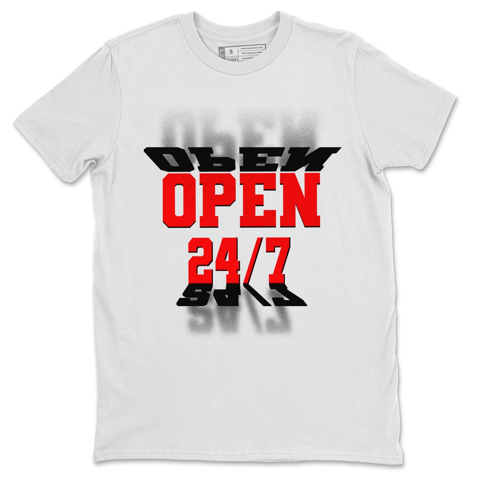 Open 24 7 snkmatch Tee - Air Jordan 1 University Red