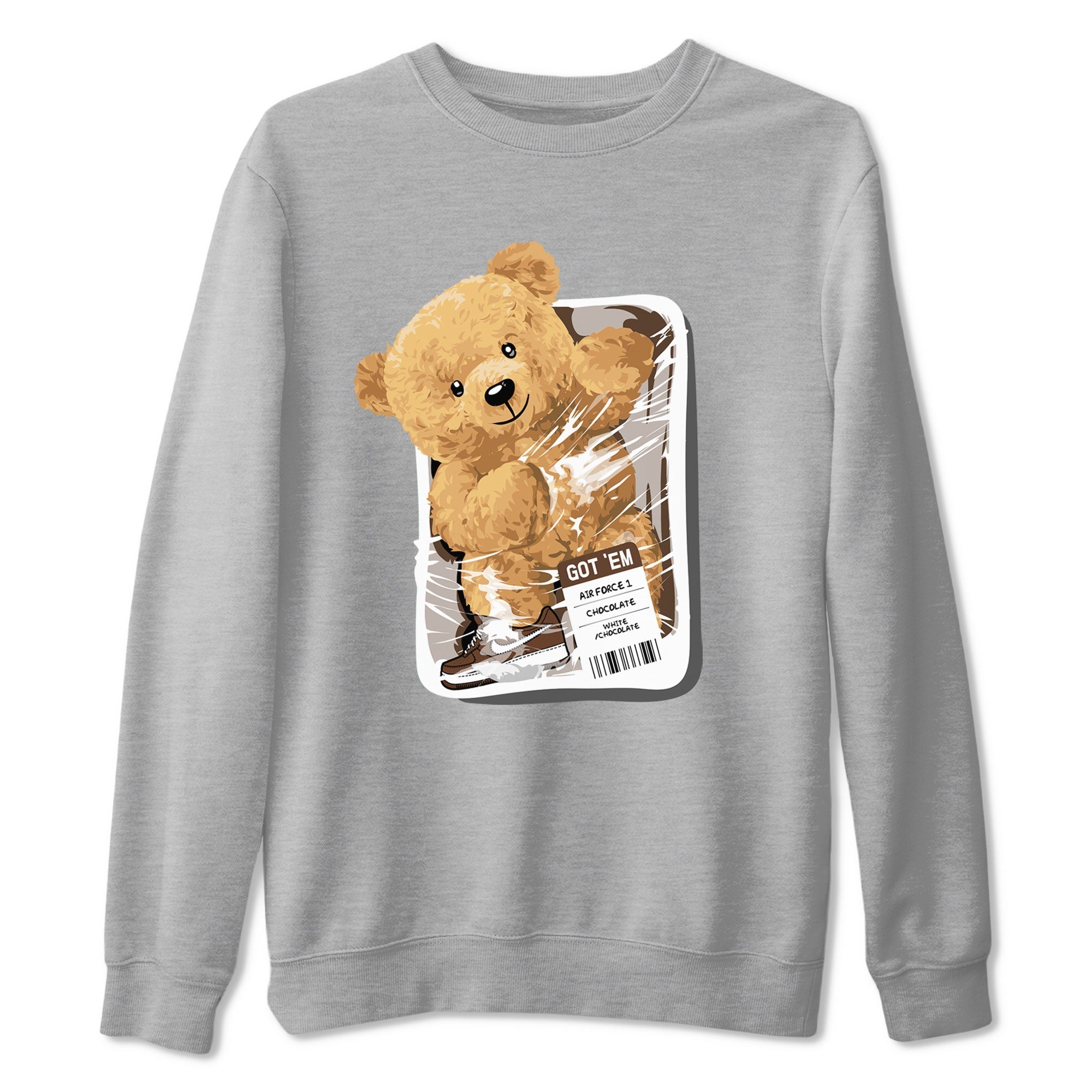 Packaged Bear snkmatch Tee - Air Force 1 Chocolate