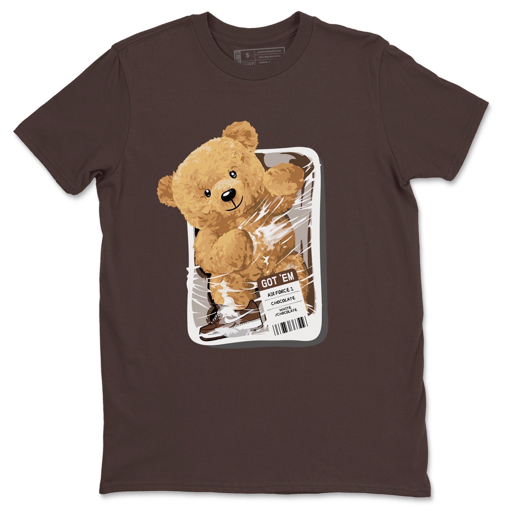 Packaged Bear snkmatch Tee - Air Force 1 Chocolate