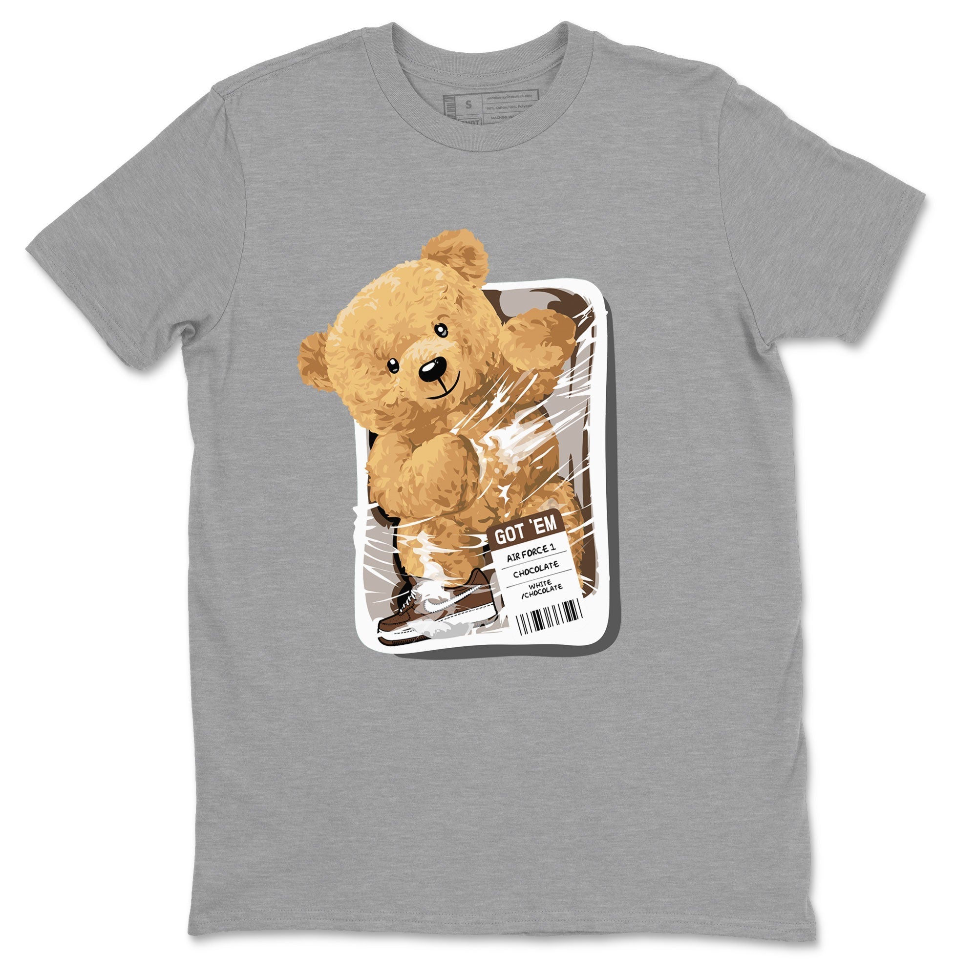 Packaged Bear snkmatch Tee - Air Force 1 Chocolate