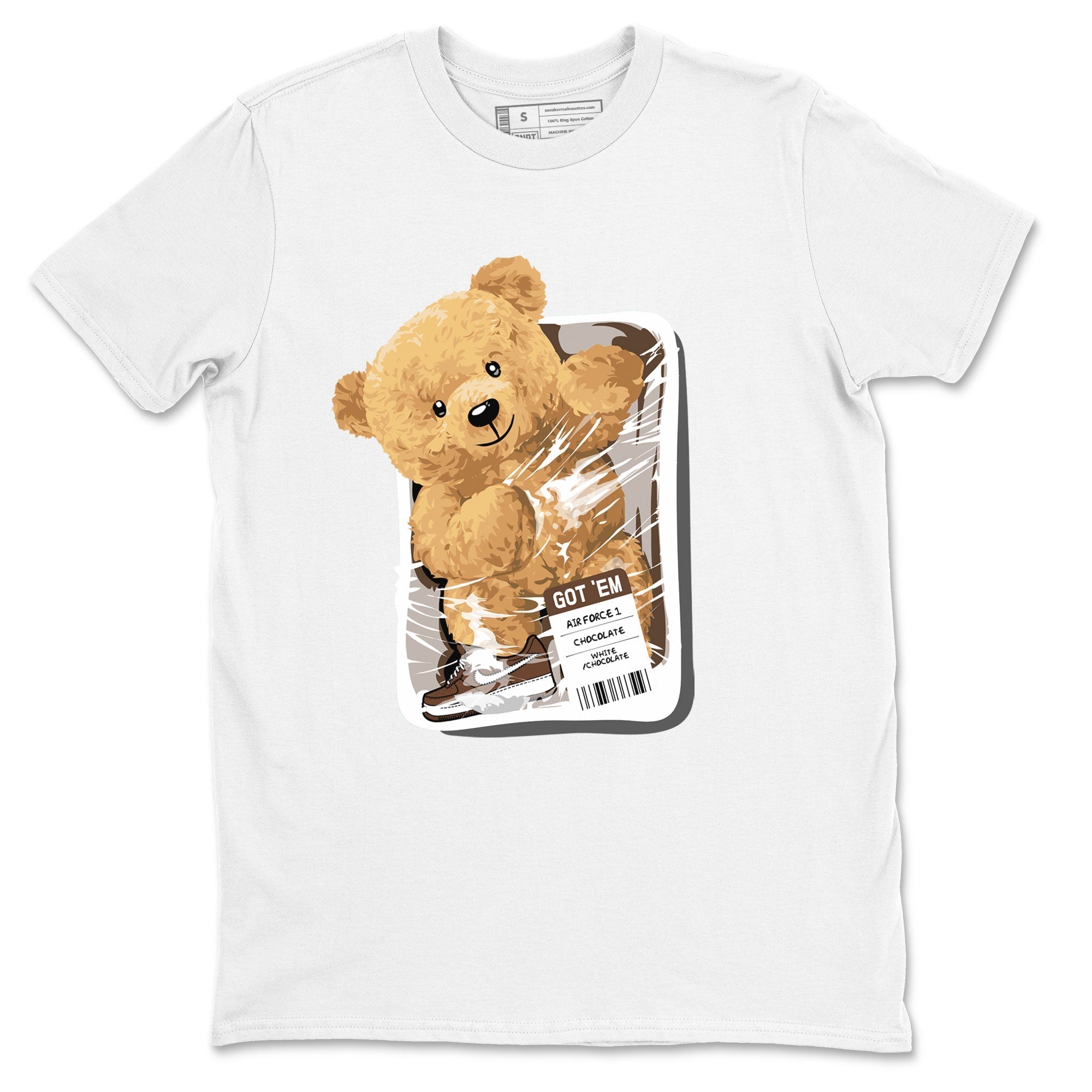 Packaged Bear snkmatch Tee - Air Force 1 Chocolate