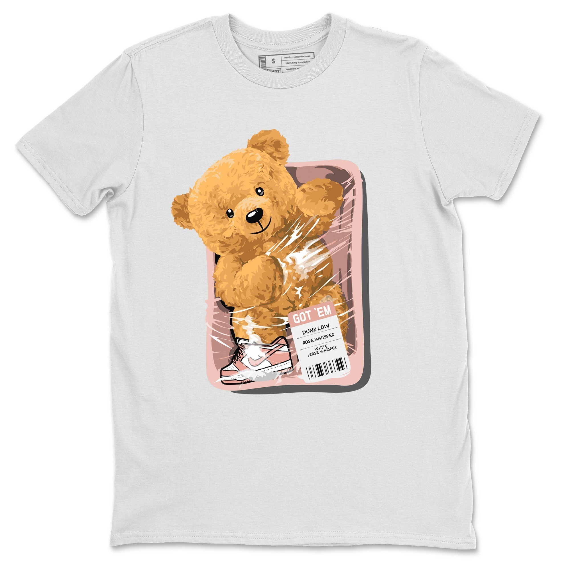 Packaged Bear snkmatch Tee - Dunk Rose Whisper