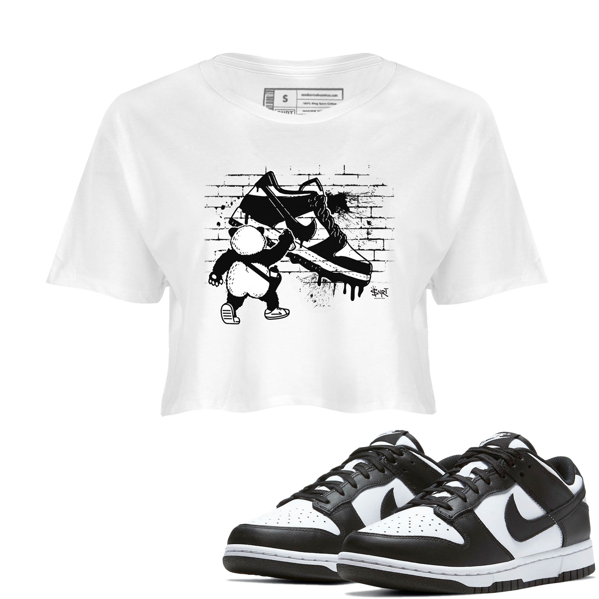 Panda Artist snkmatch Women's Top - Dunk Panda