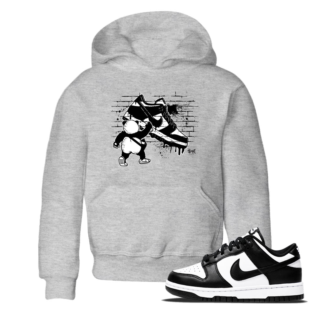 Panda Artist snkmatch Tees Kids - Dunk Panda