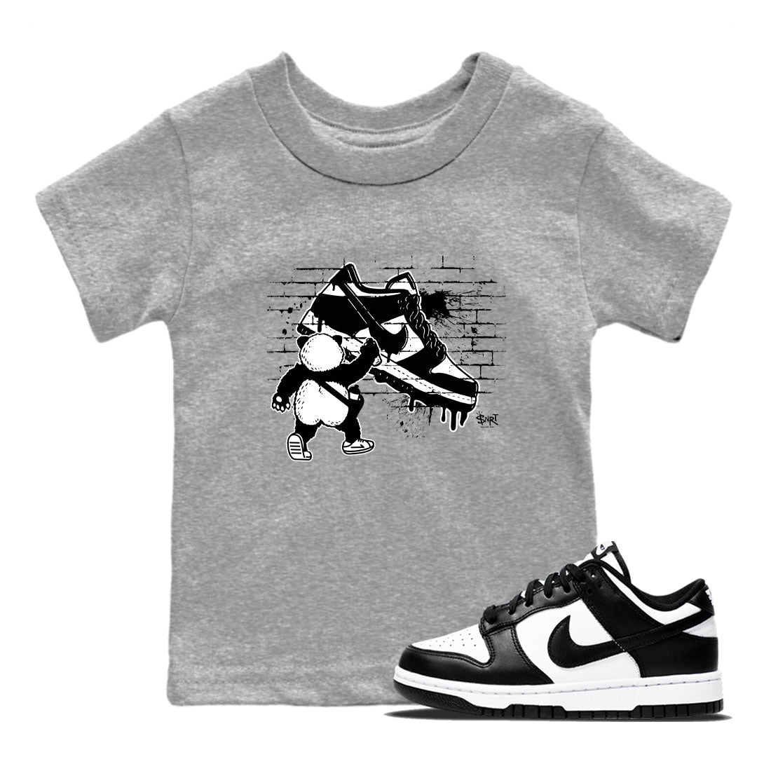 Panda Artist snkmatch Tees Kids - Dunk Panda