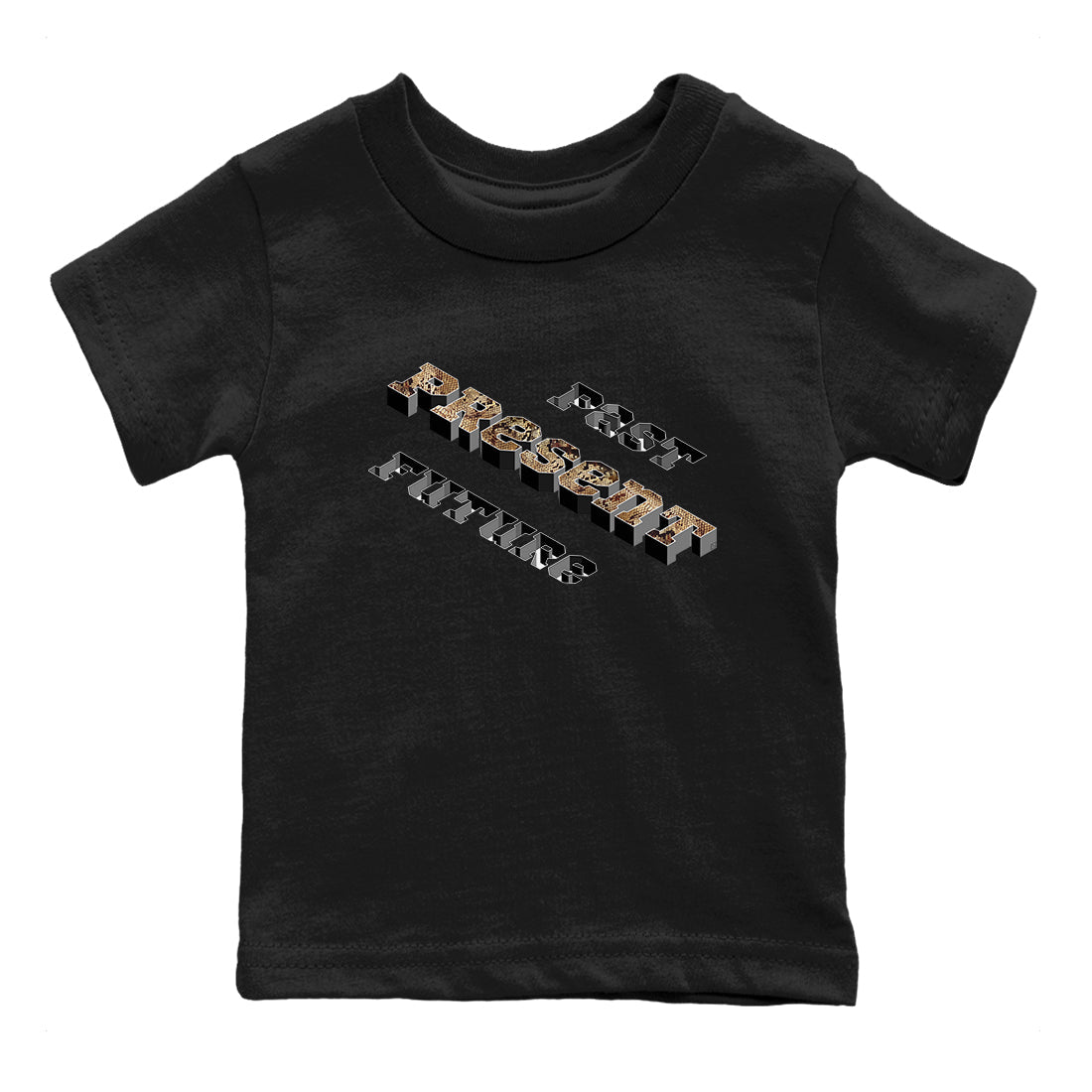 Past Present Future snkmatch Tees Kids - Air Force 1 Ivory Snake